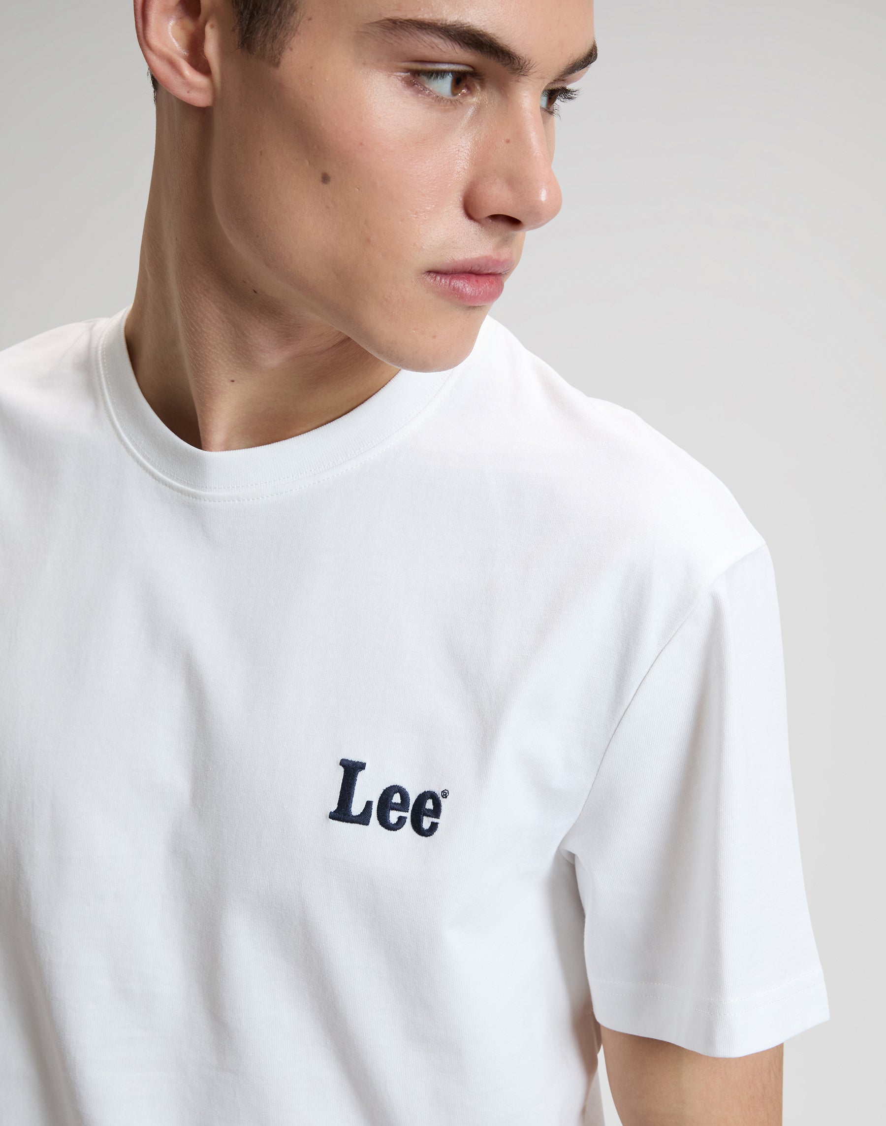Good Day Tee in Bright White T-Shirts Lee