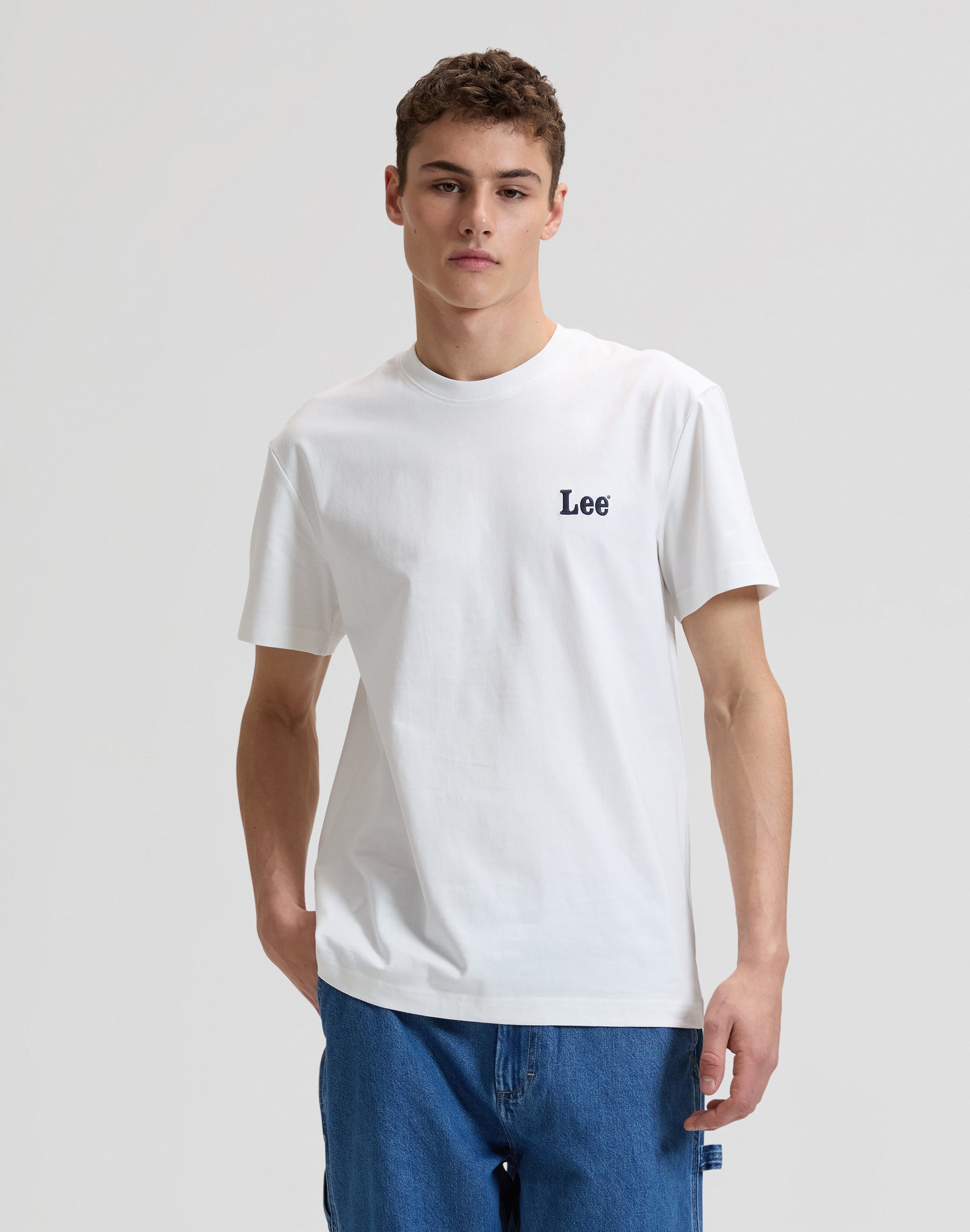 Good Day Tee in Bright White T-Shirts Lee