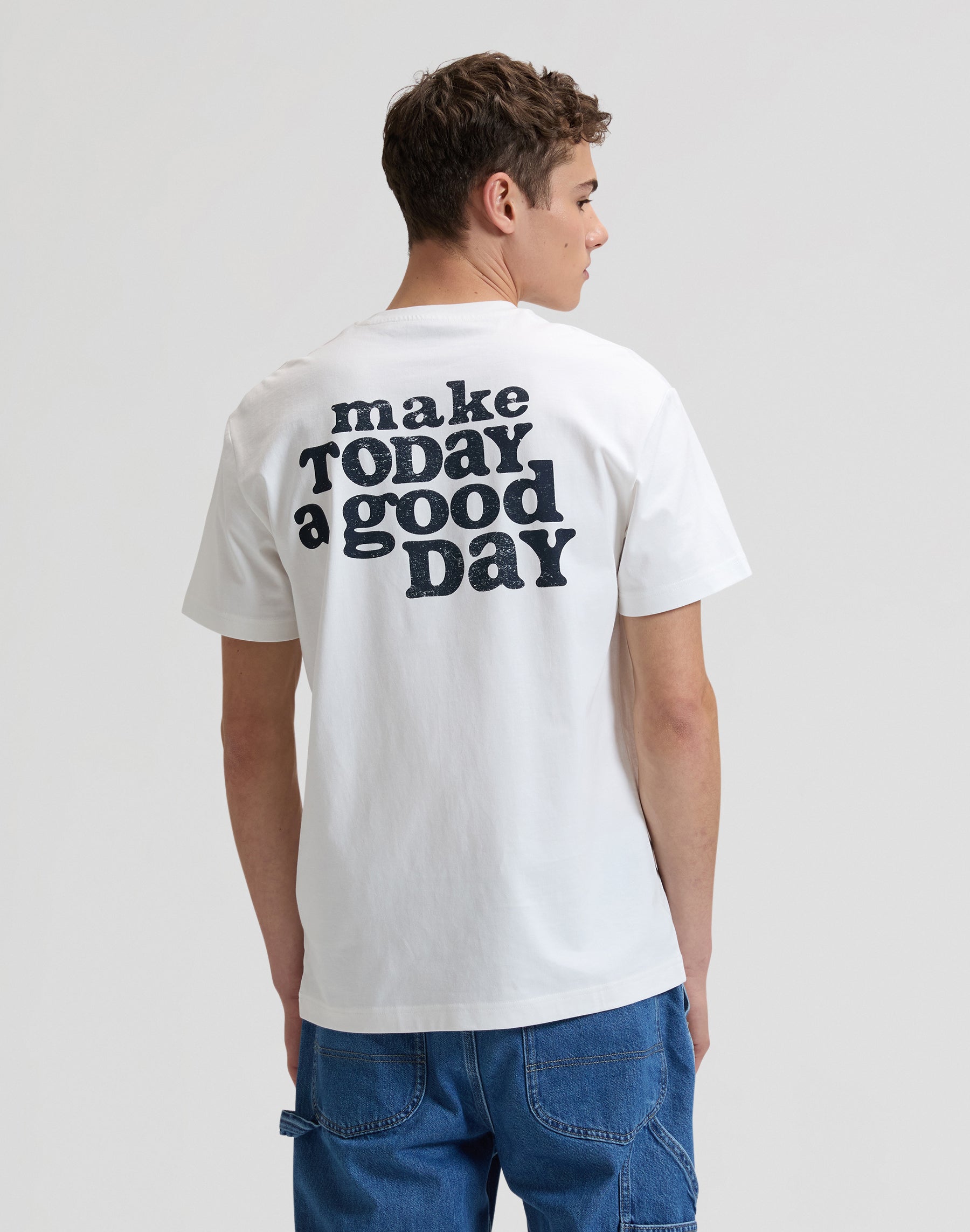 Good Day Tee in Bright White T-Shirts Lee