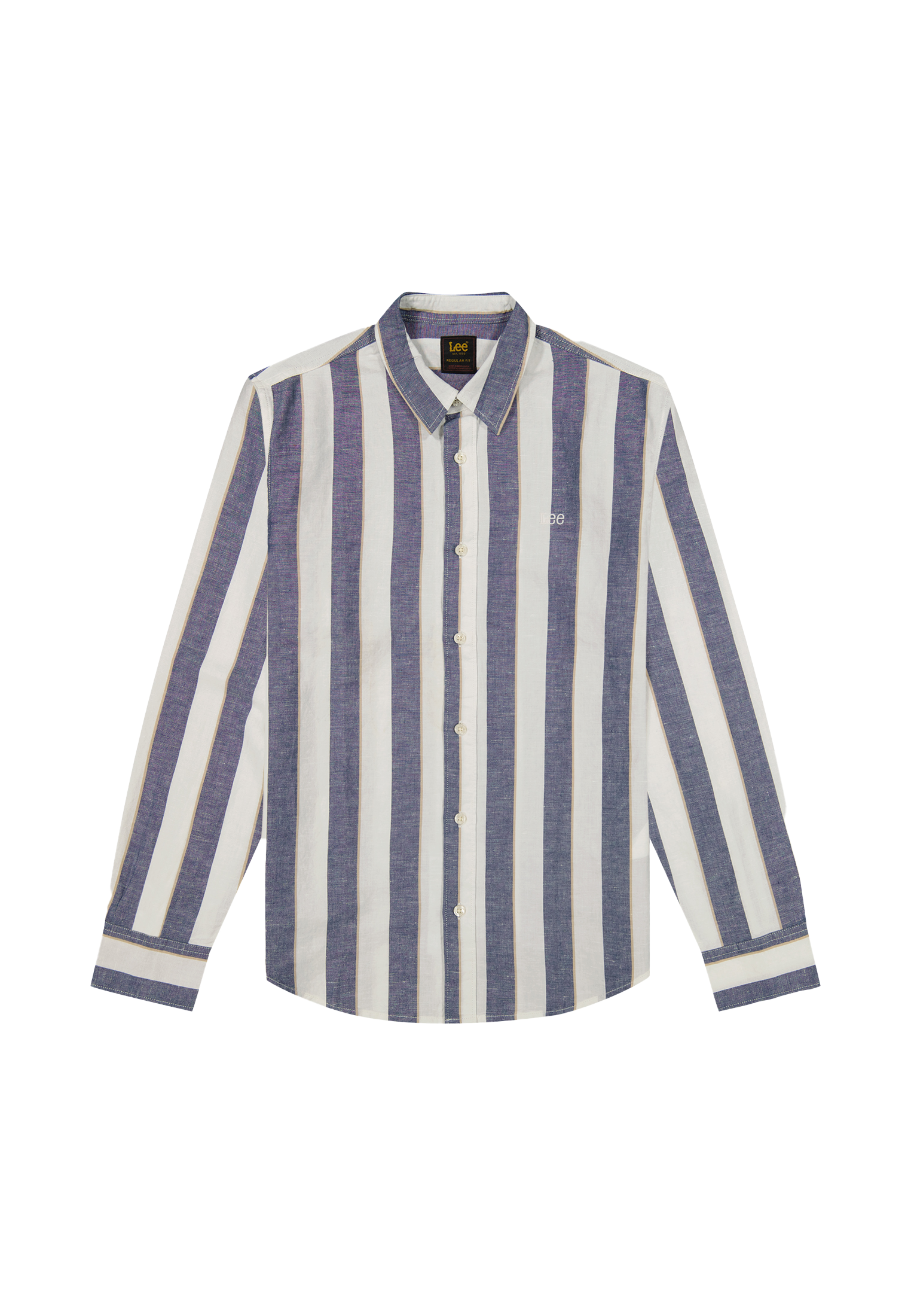 Lee Shirt in Academy Blue Stripe