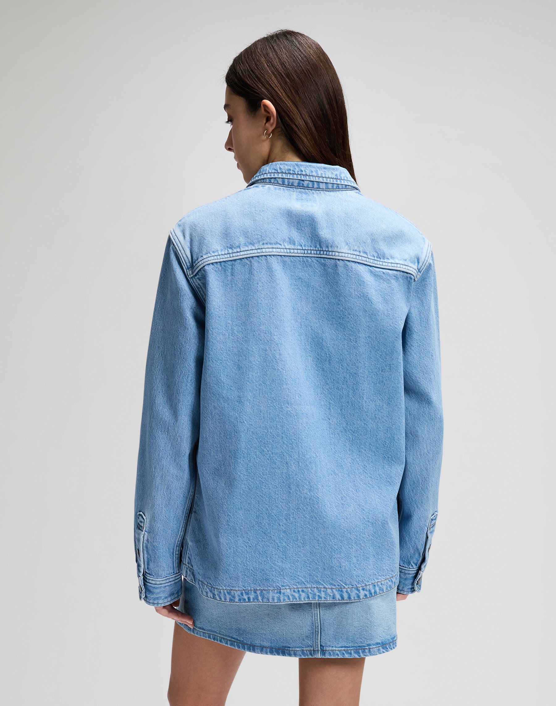 Workwear Overshirt in Just Me Hemden Lee