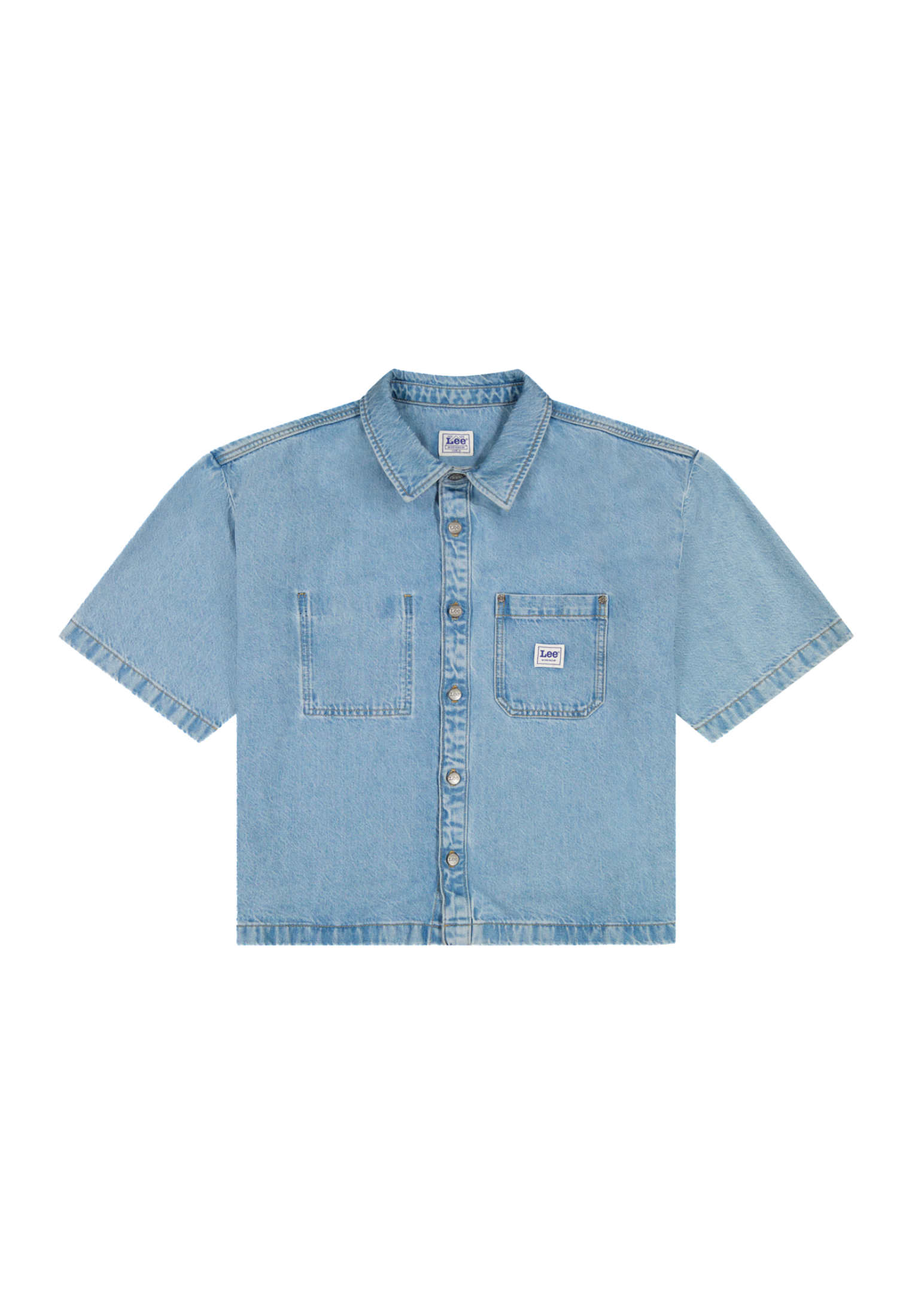 Ss Workwear Shirt in Just Me Hemden Lee
