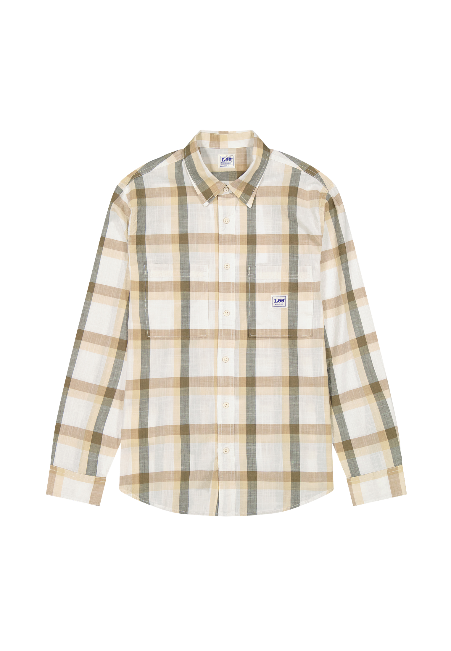 Workwear Shirt 2.0 in Oak Moss Plaid Hemden Lee