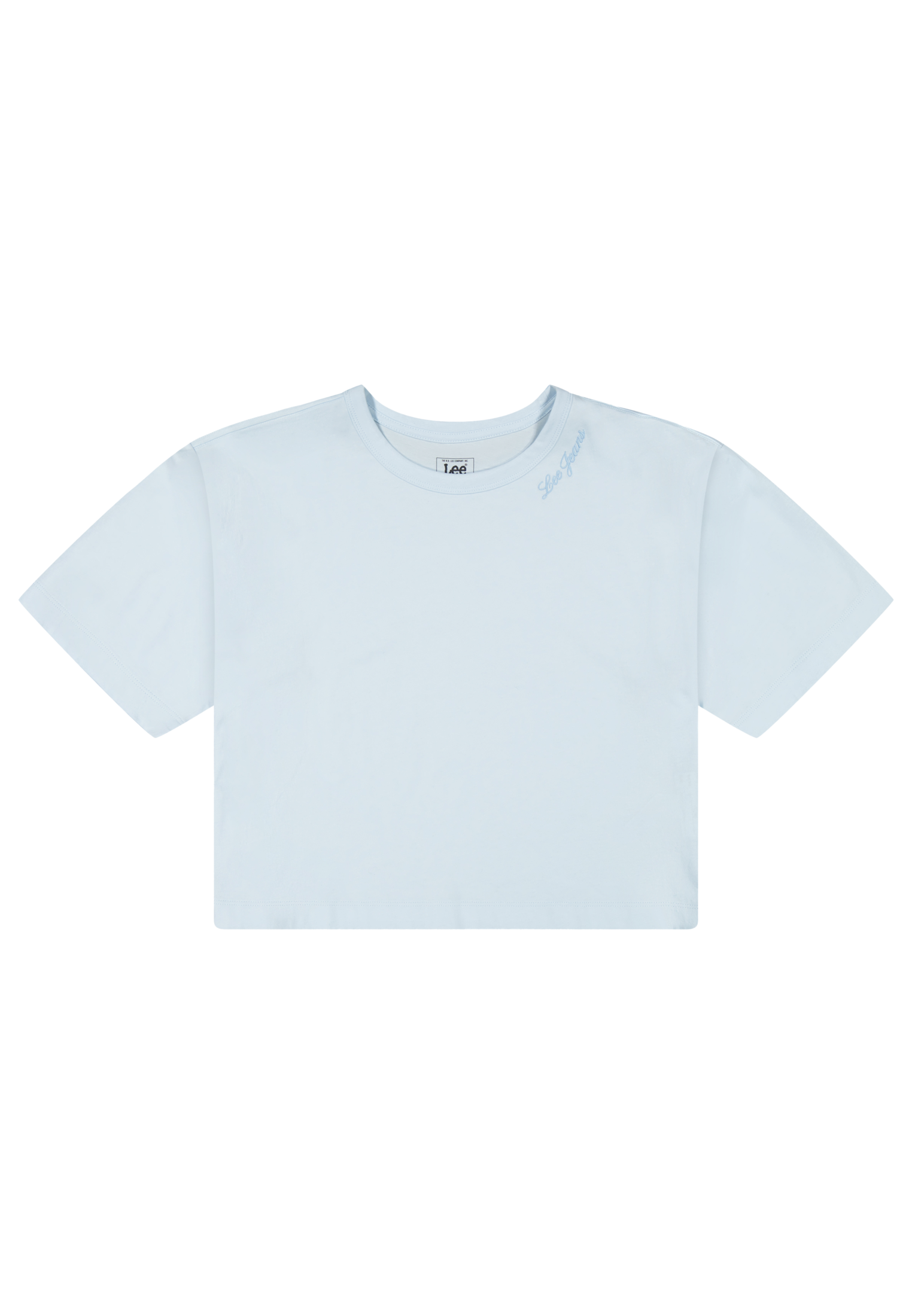Lee Boxy Tee in Beau Blue T-Shirts Lee