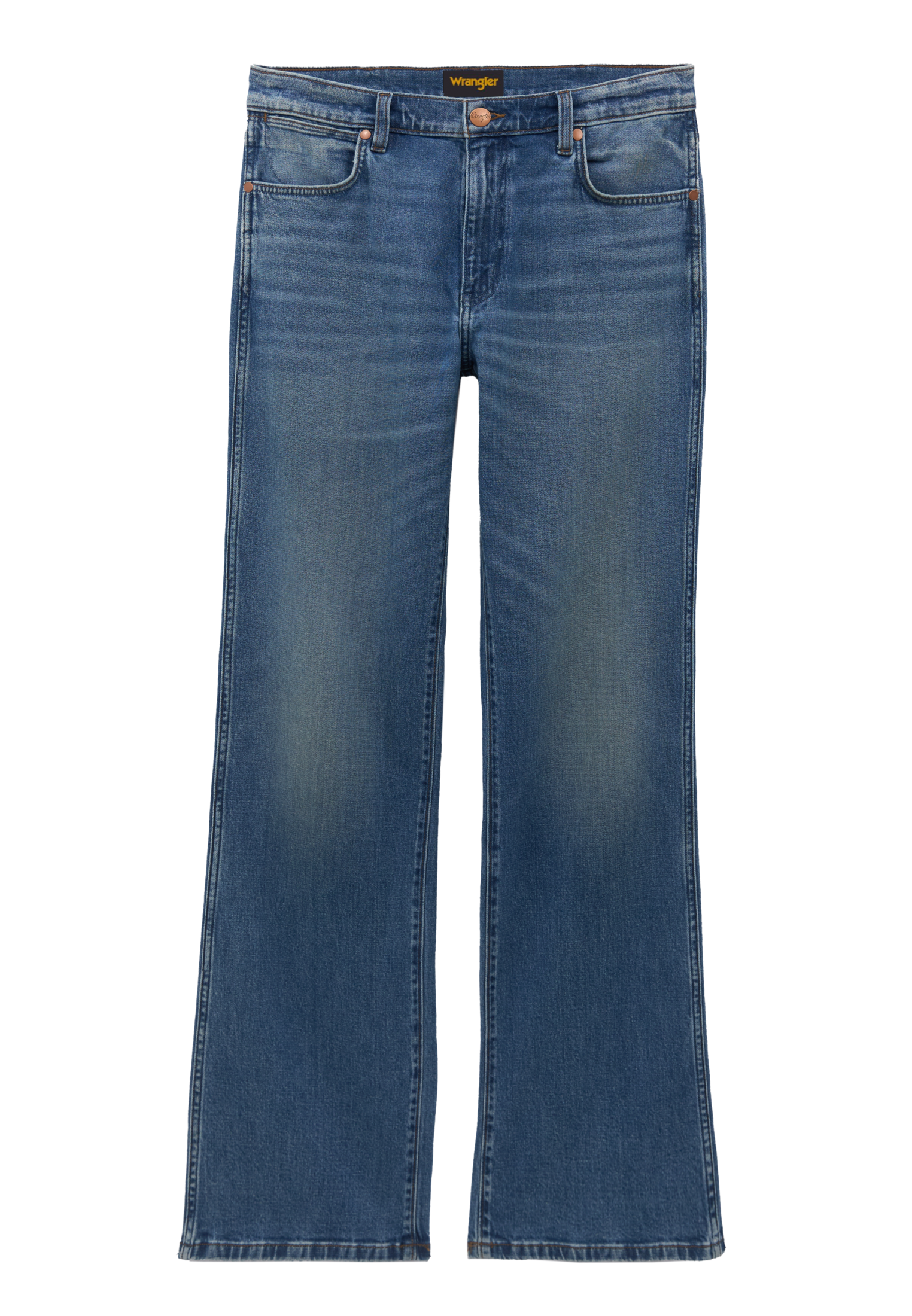 Loose Boot in Harbor Blue Jeans Wrangler