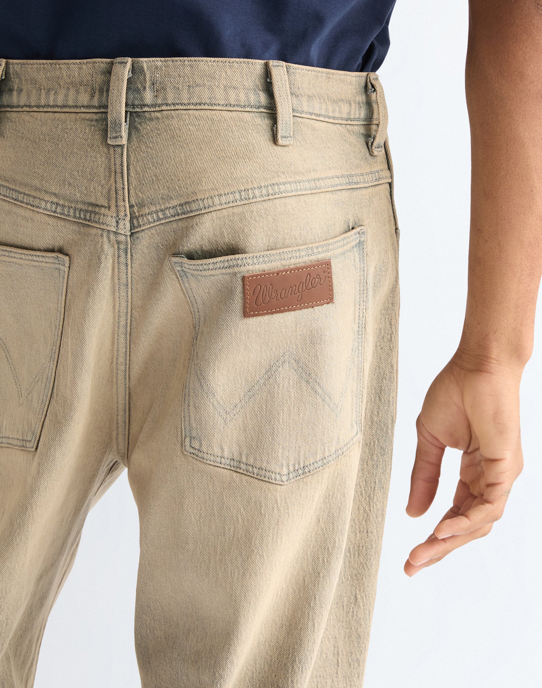 Baggy in Rock Wash Jeans Wrangler