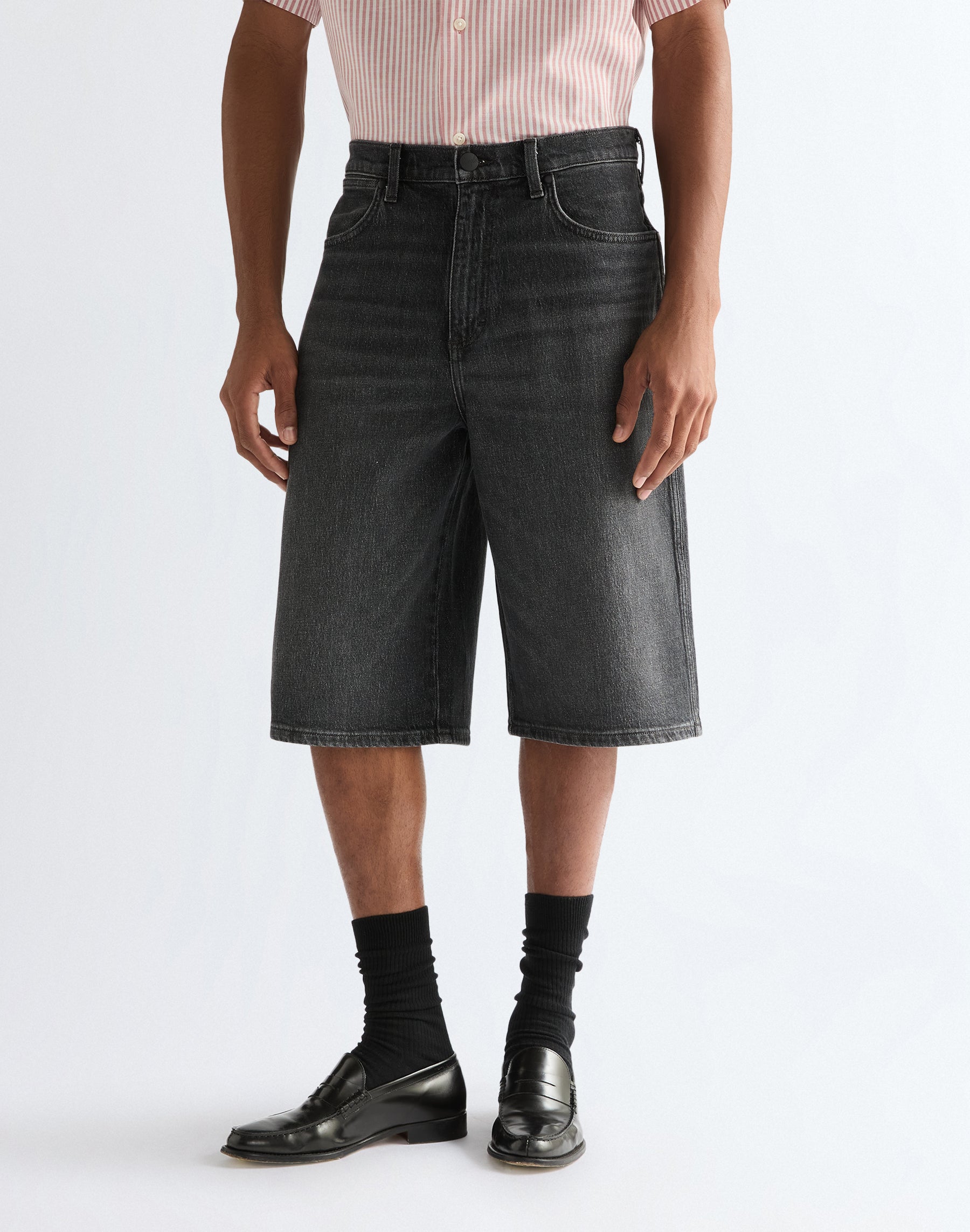Jort Shorts in Iron Fawn Jeansshorts Wrangler
