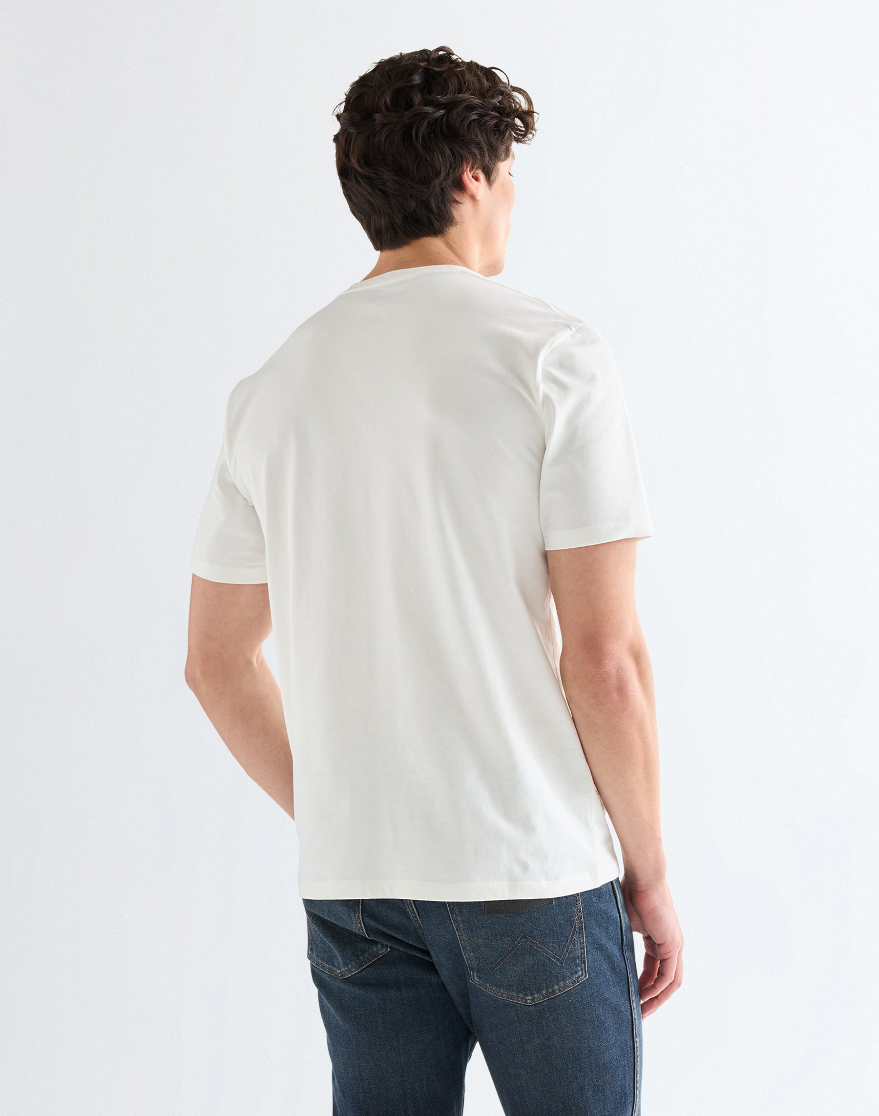 Americana Tee in Worn White