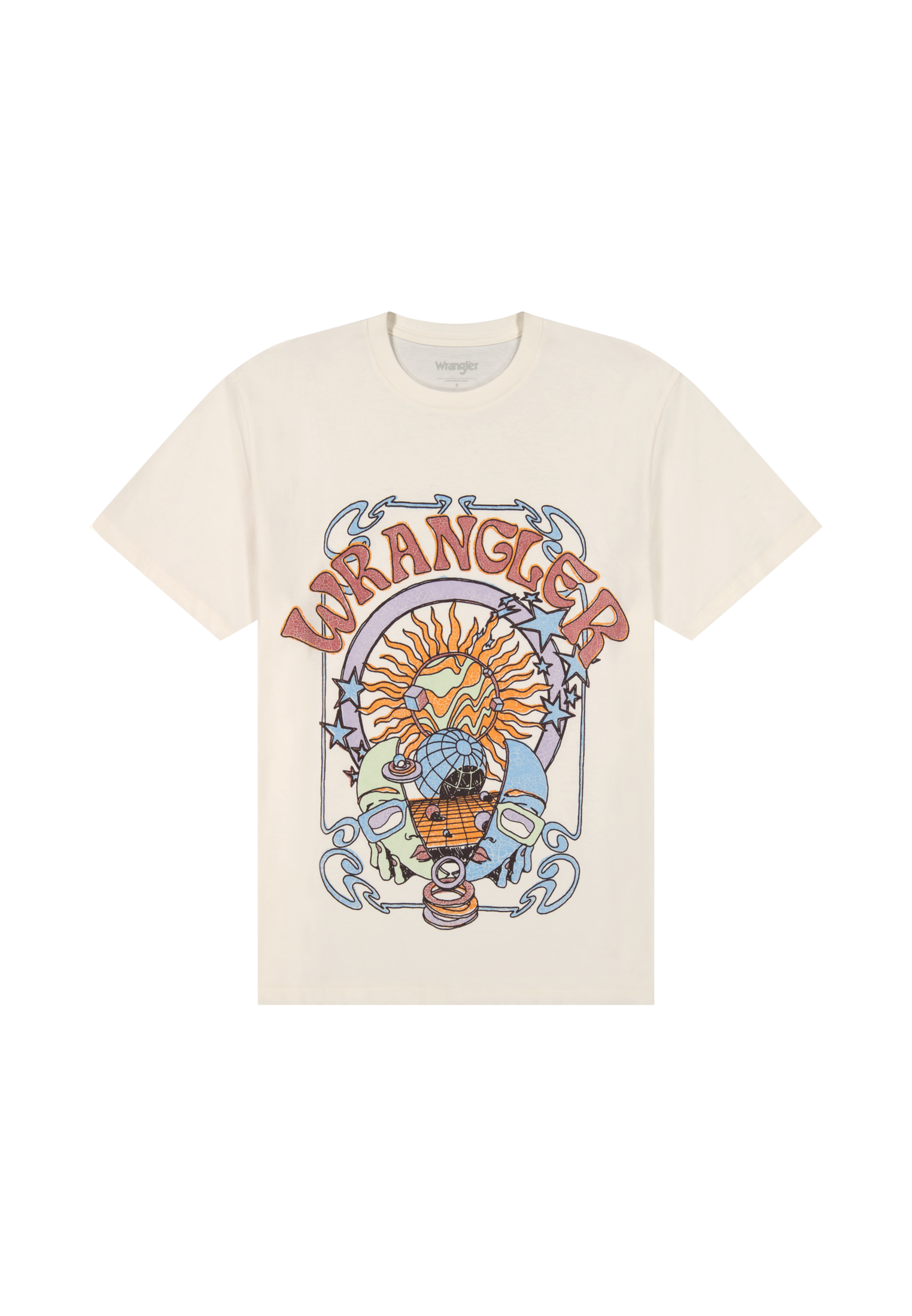 Girlfriend Tee in Worn White T-Shirts Wrangler