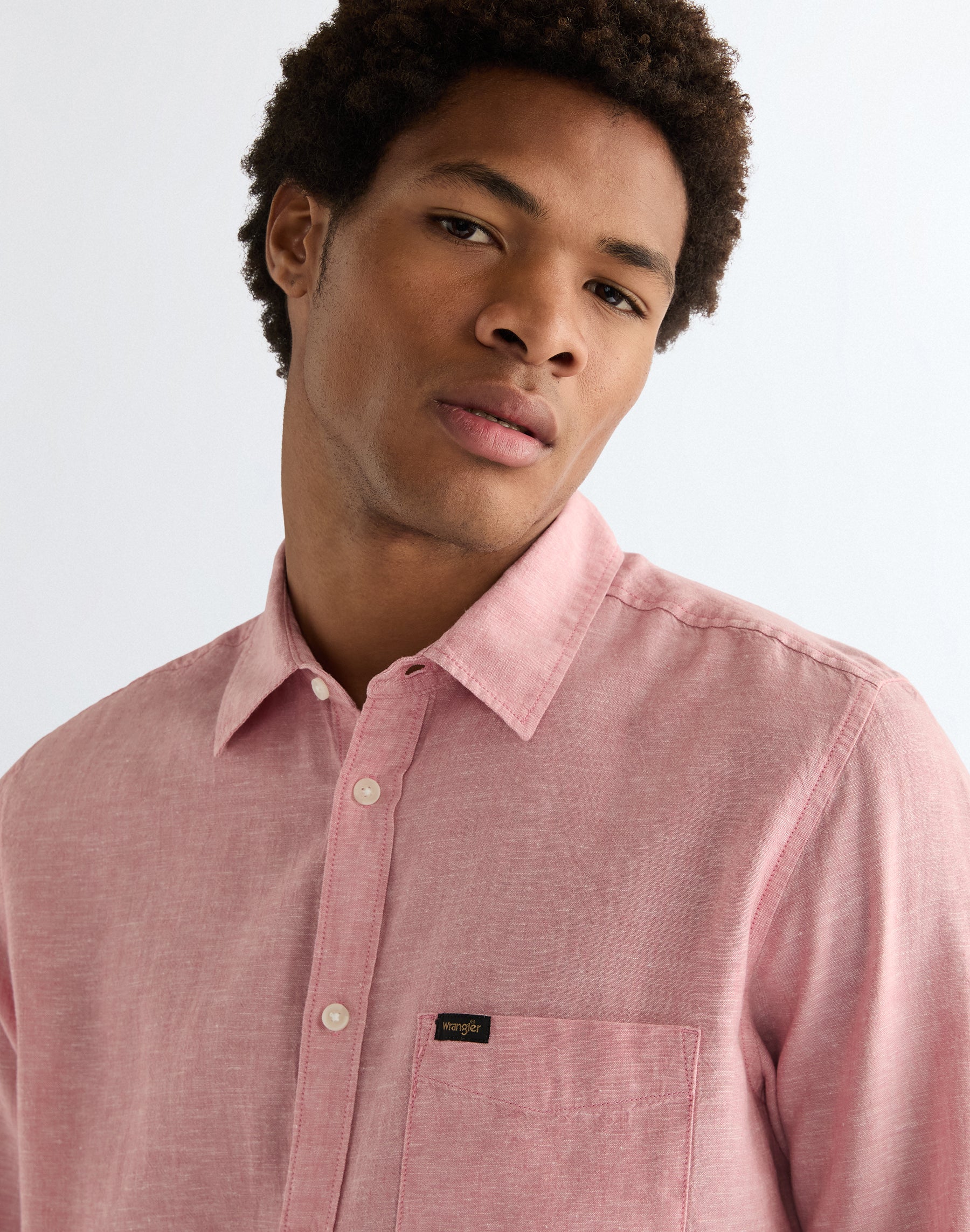 1 Pocket Shirt in Dusty Rose Hemden Wrangler