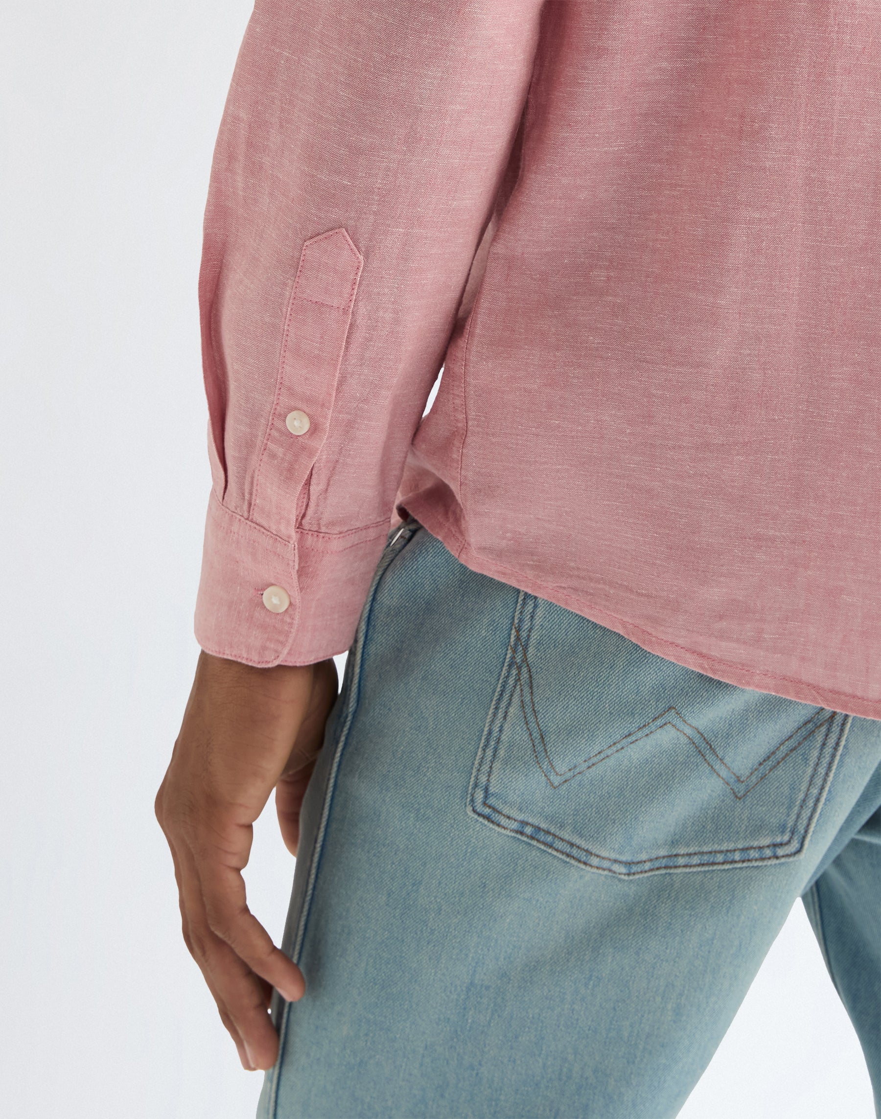 1 Pocket Shirt in Dusty Rose Hemden Wrangler