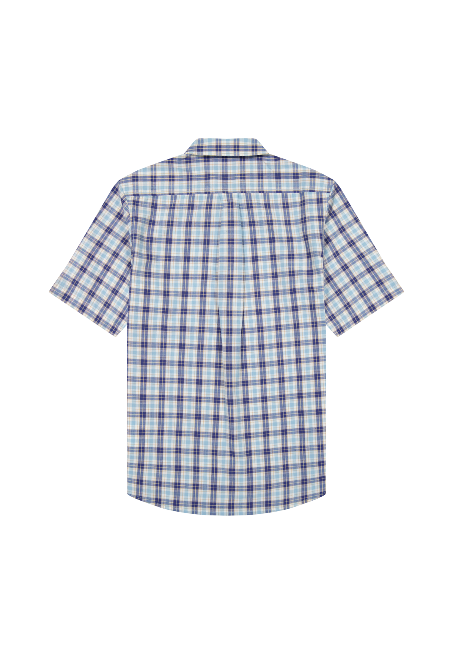 Shortsleeve 1 Pocket Shirt in Forget Me Not Hemden Wrangler