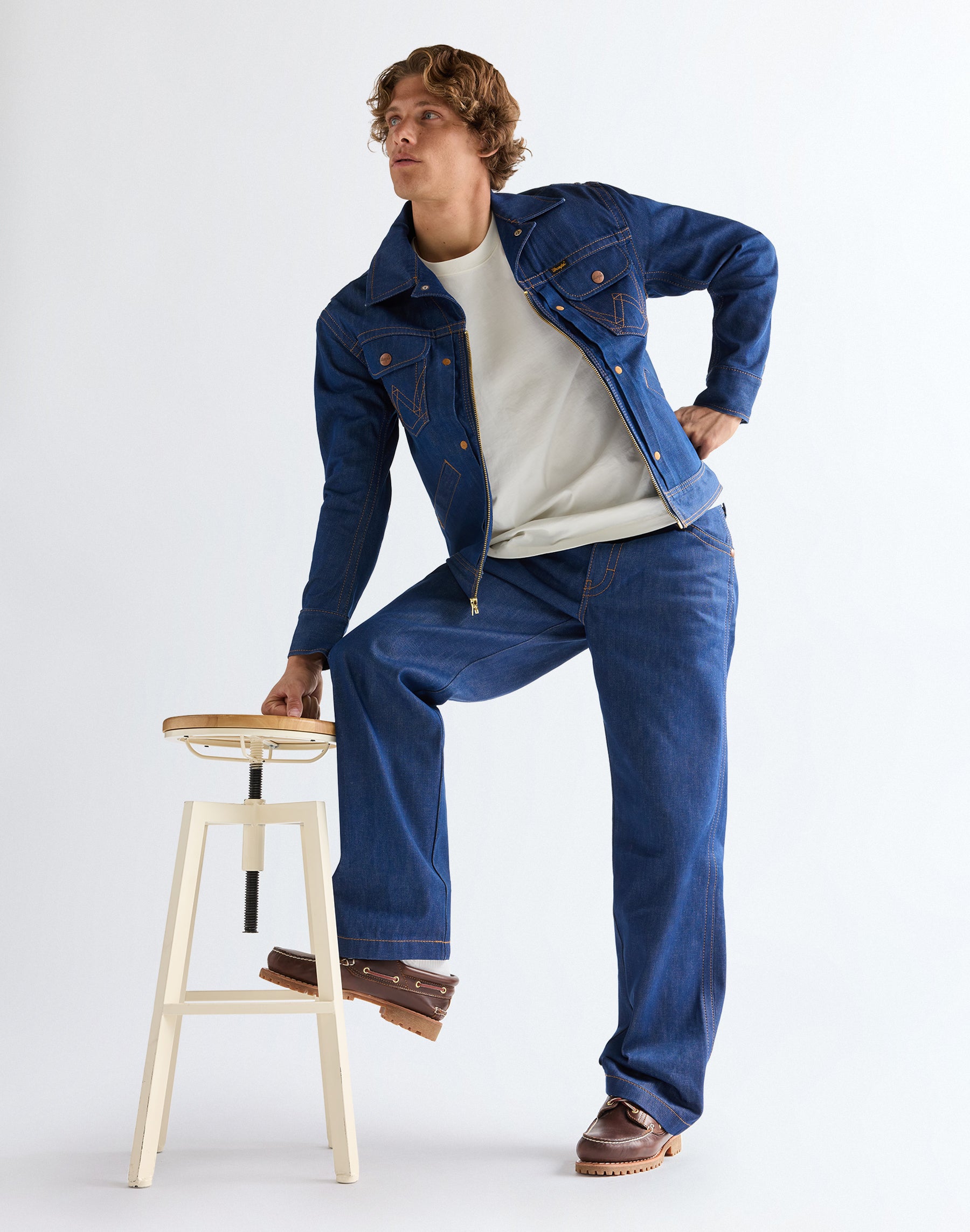 Super Wrangler Jeans in Raw Jeans Wrangler