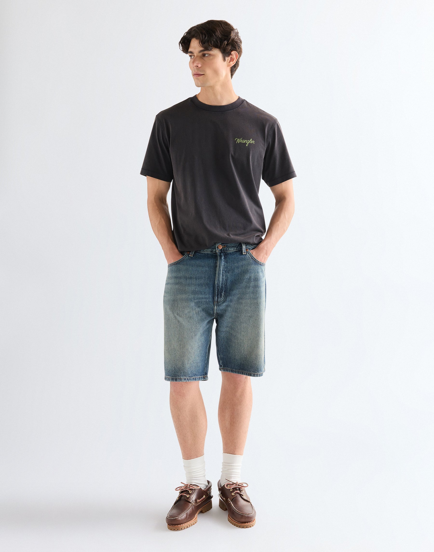 Cowboy Shorts in Dusk Jeansshorts Wrangler