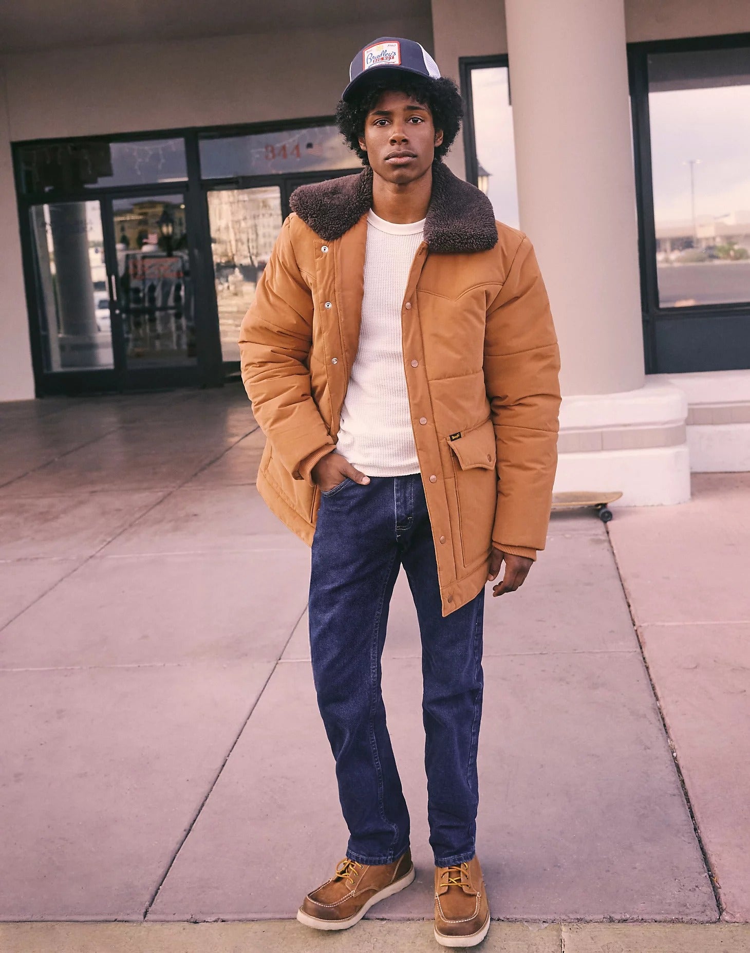 Hopper Jacket in Arganoil