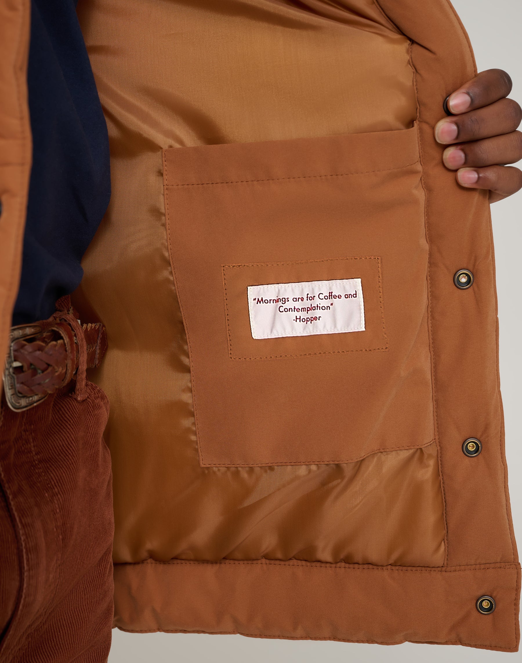 Hopper Jacket in Arganoil Jacken Wrangler