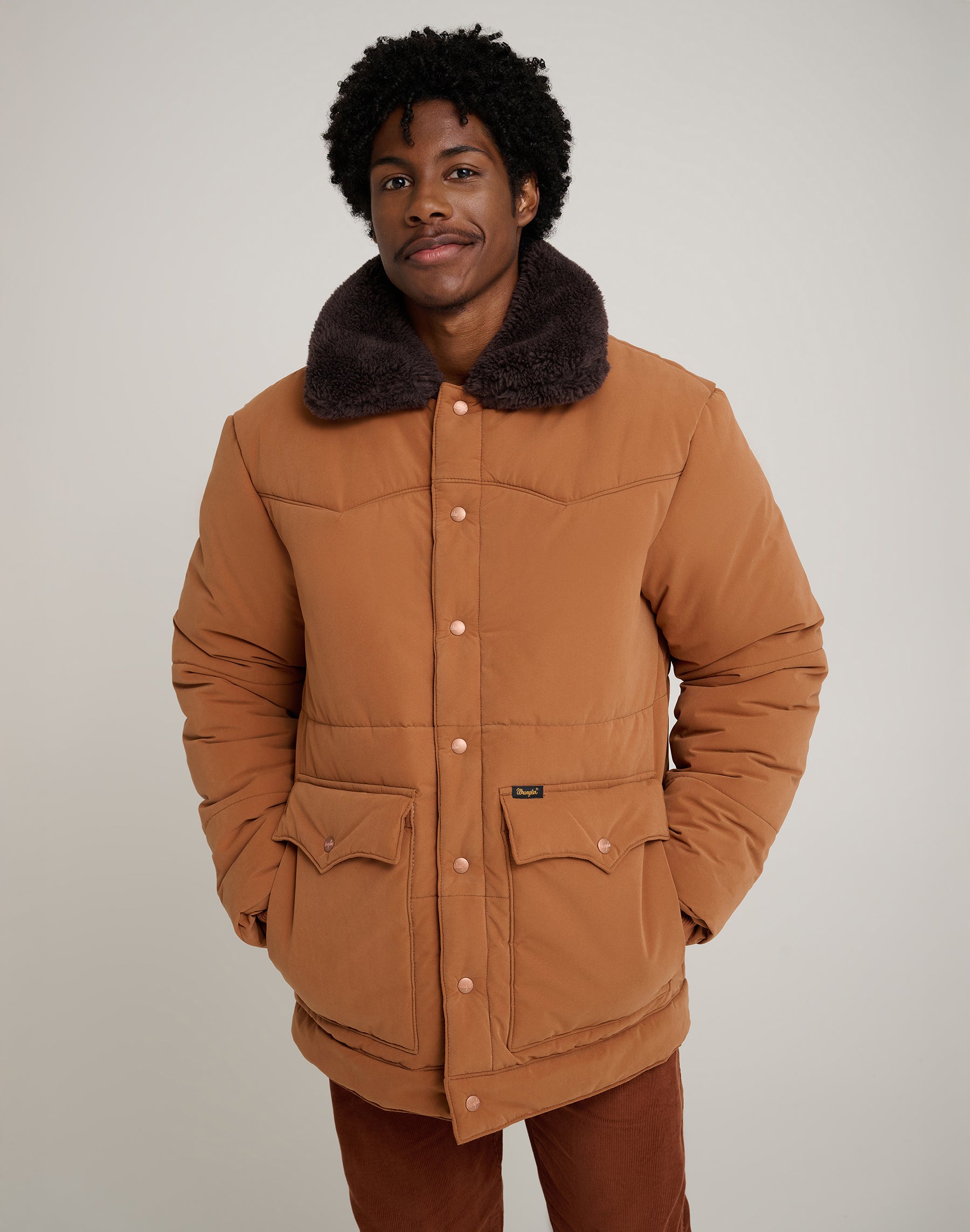 Hopper Jacket in Arganoil Jacken Wrangler