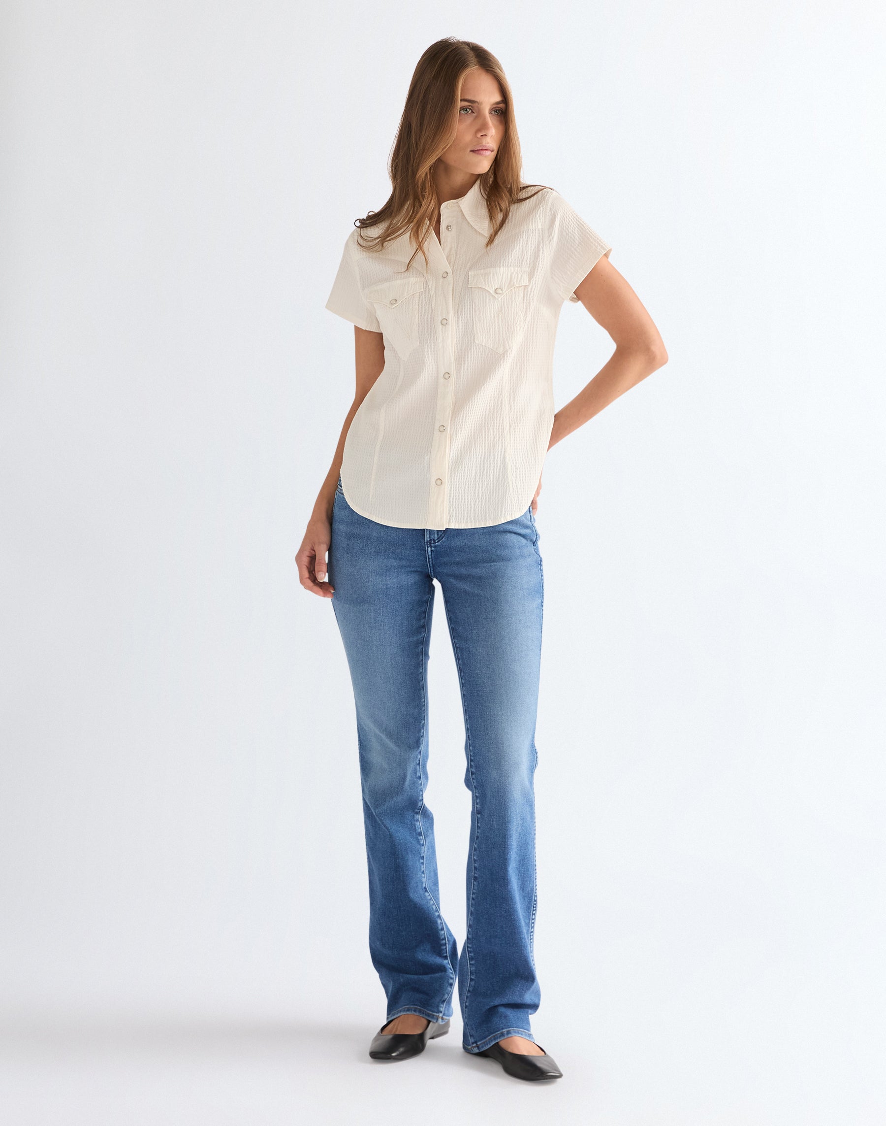 Bootcut en jeans Raven Wrangler