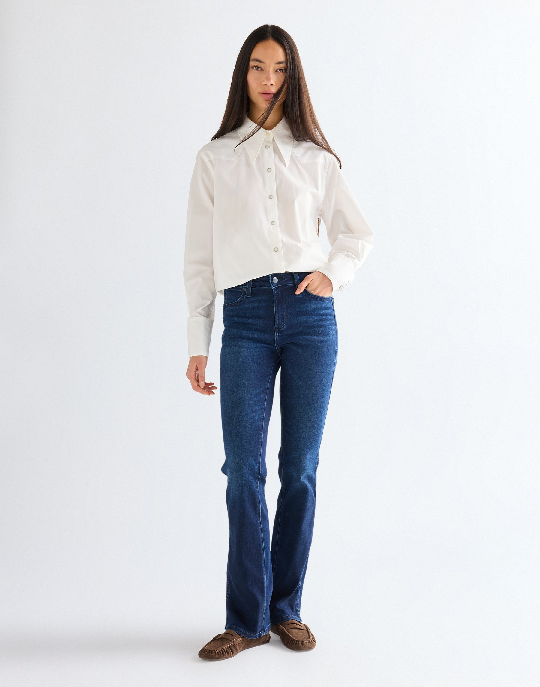 Jeans Bootcut in Nightshade Jeans Wrangler