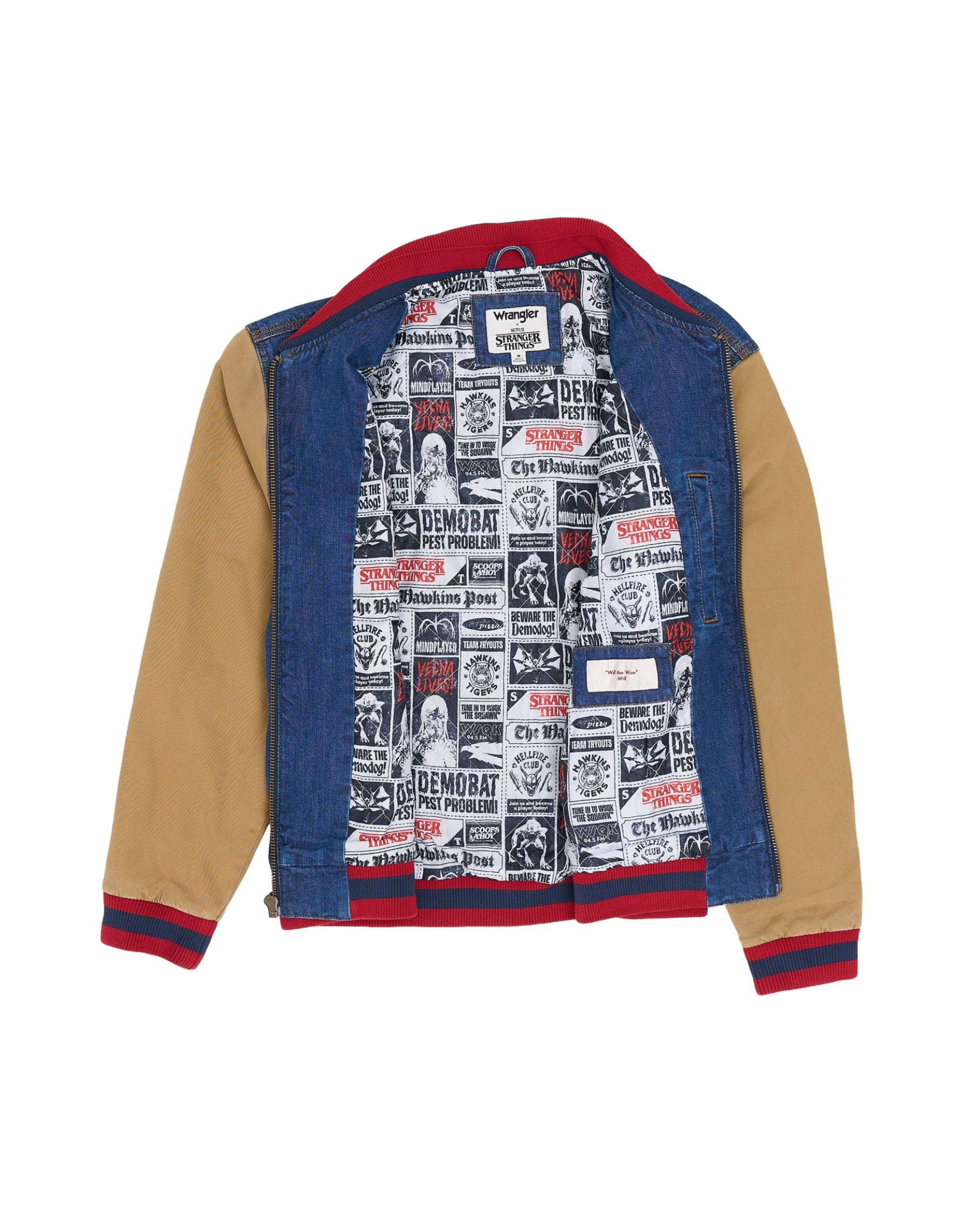 Will Jacket in Classic Blue Jacken Wrangler