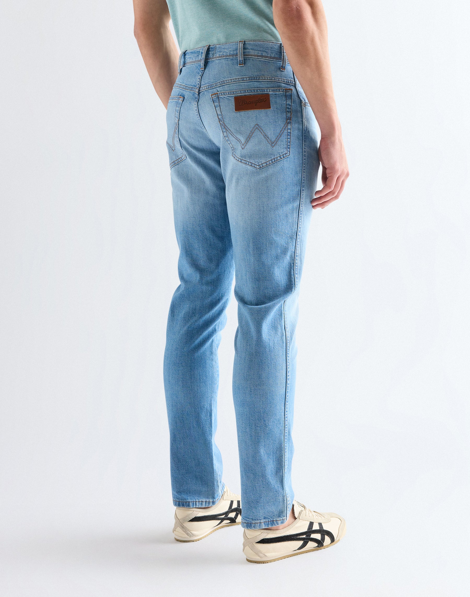 Texas Slim in Light Wash Jeans Wrangler