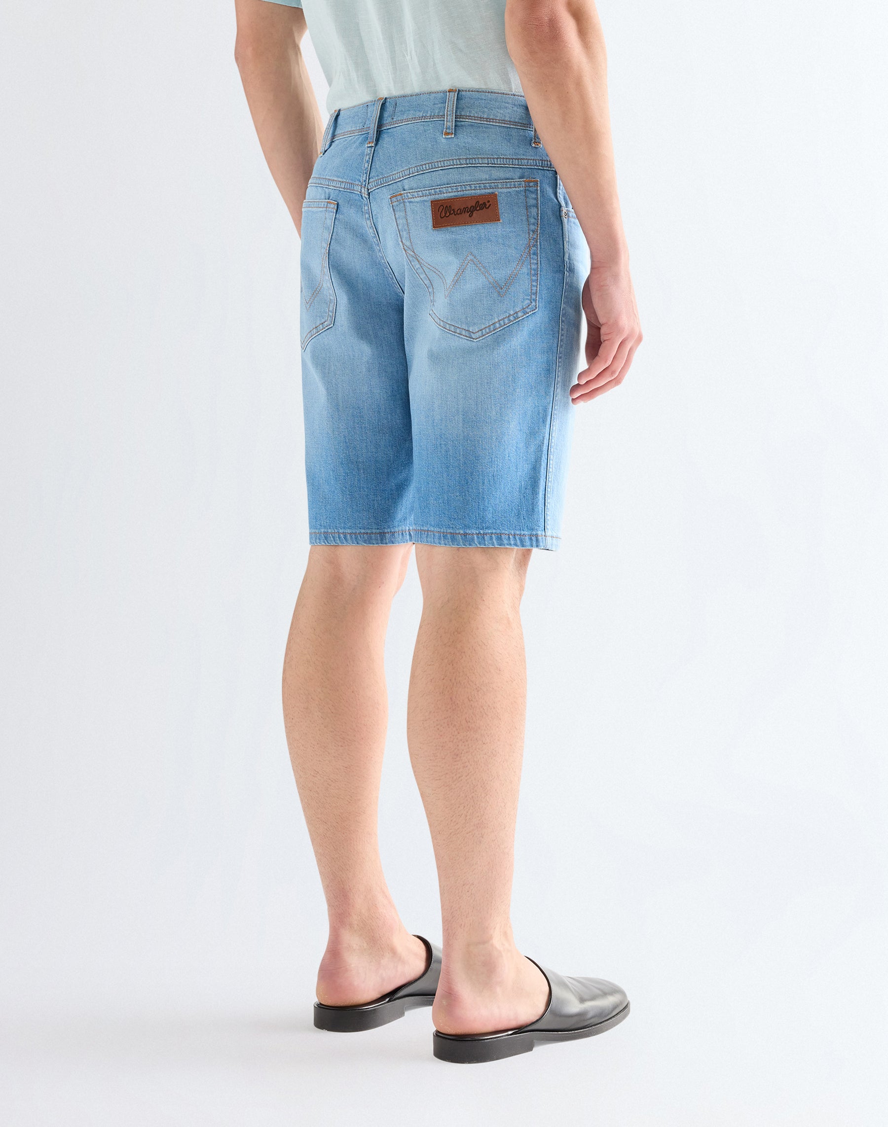 Texas Shorts in Light Wash Jeansshorts Wrangler