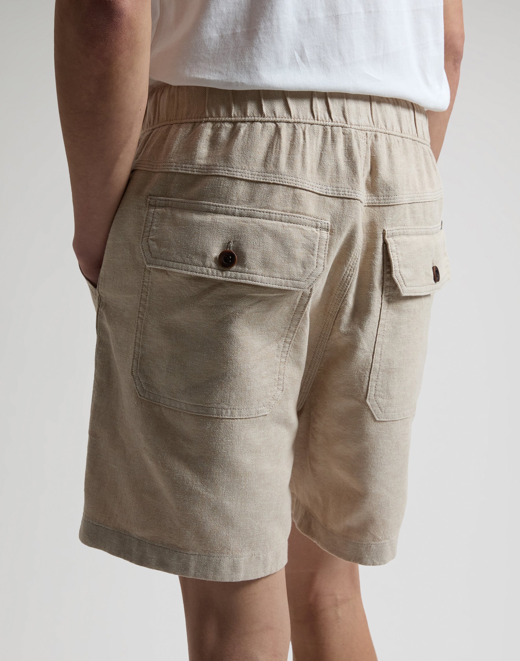 Utility Pull On Short in Wheat Shorts Lee