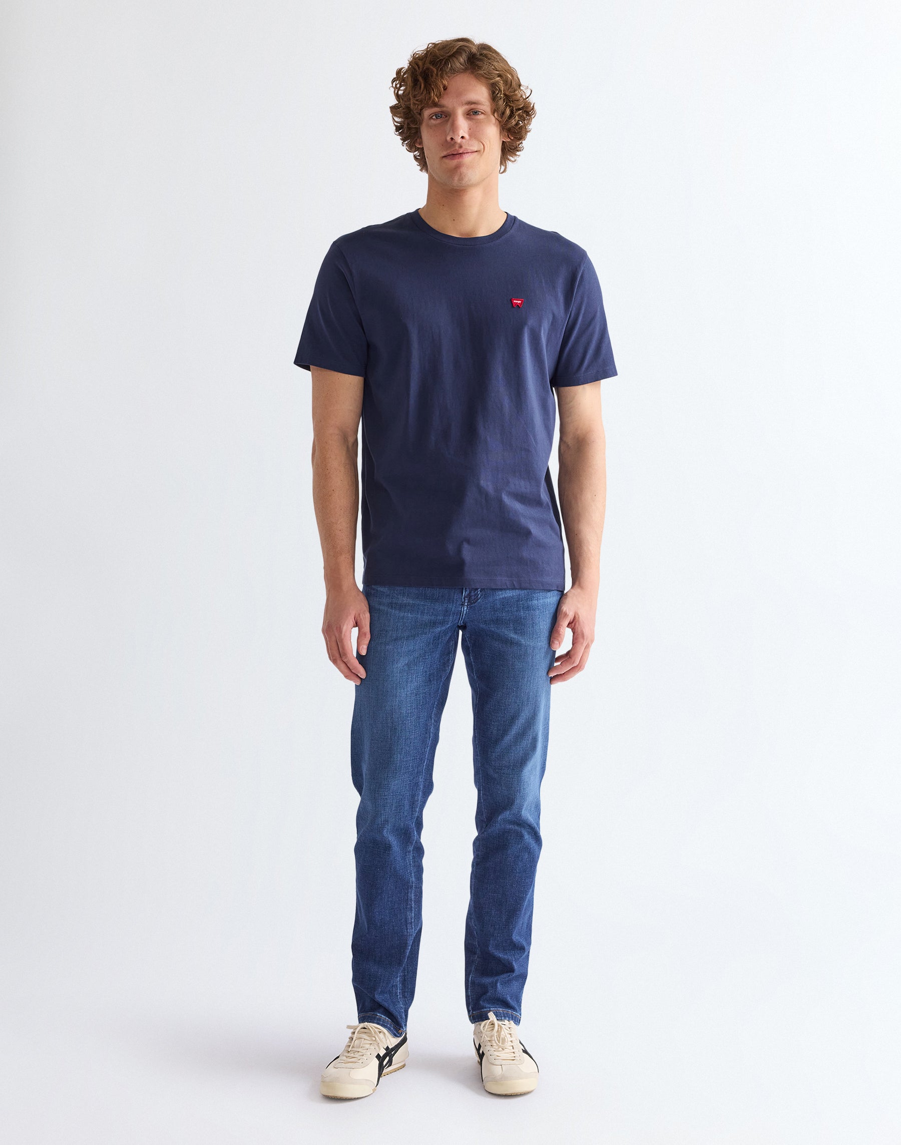 Texas Slim in Blue Jam Jeans Wrangler