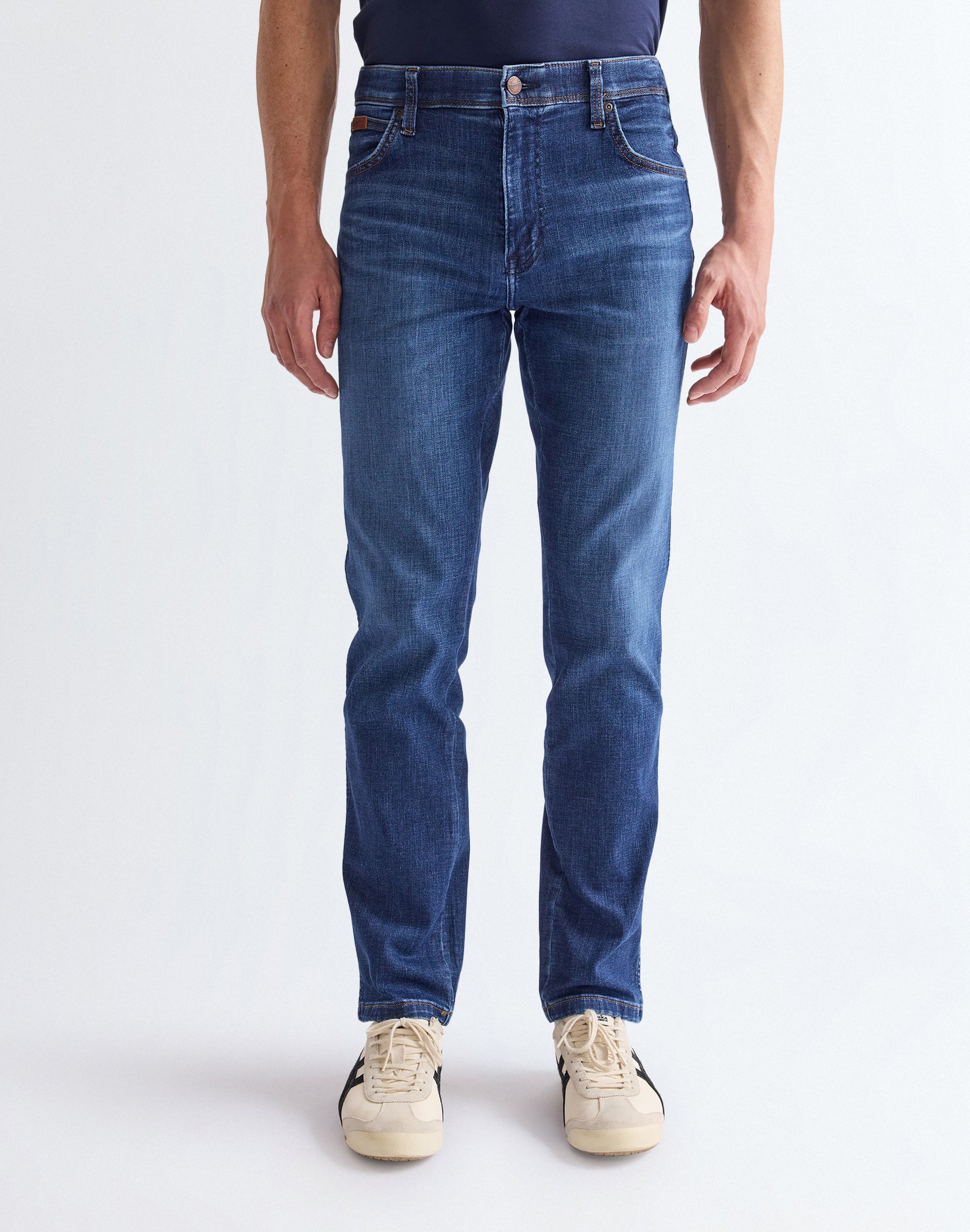 Texas Slim in Blue Jam Jeans Wrangler