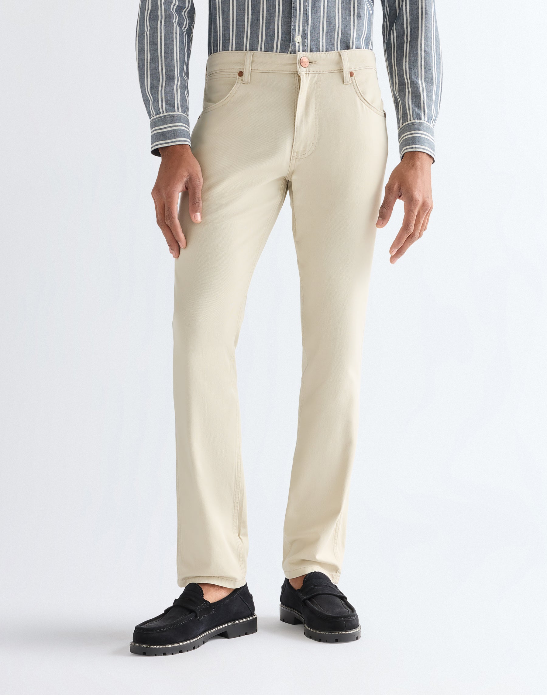 Greensboro in Pelican Hosen Wrangler
