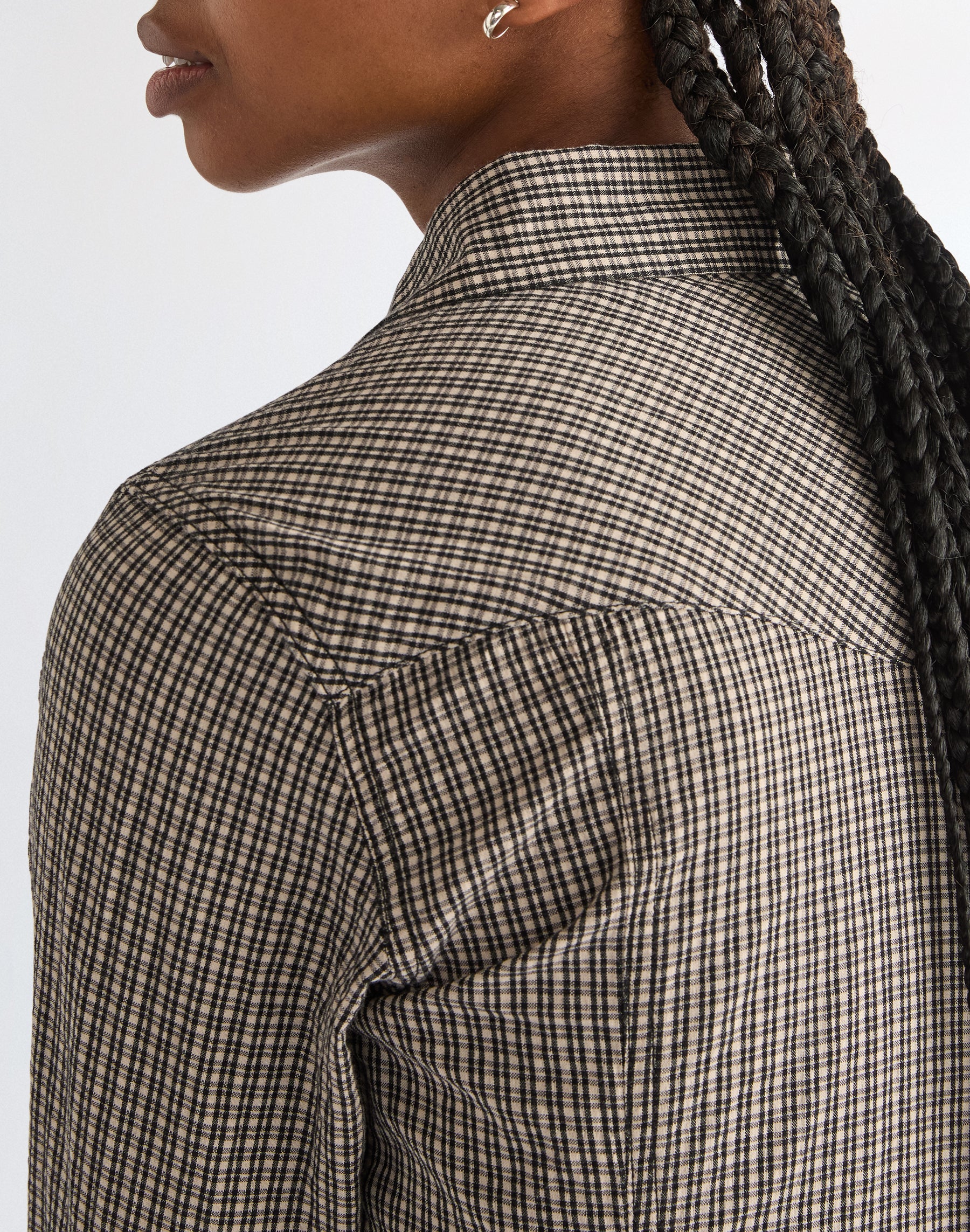 Western Shirt in Black Hemden Wrangler