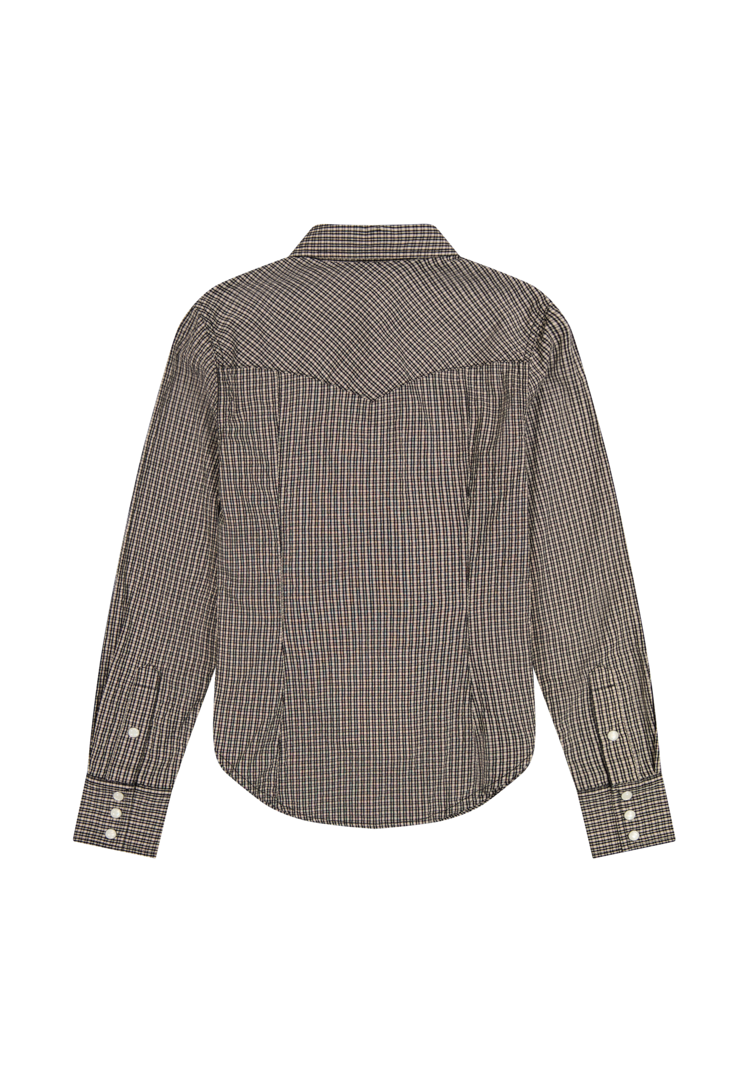 Western Shirt in Black Hemden Wrangler