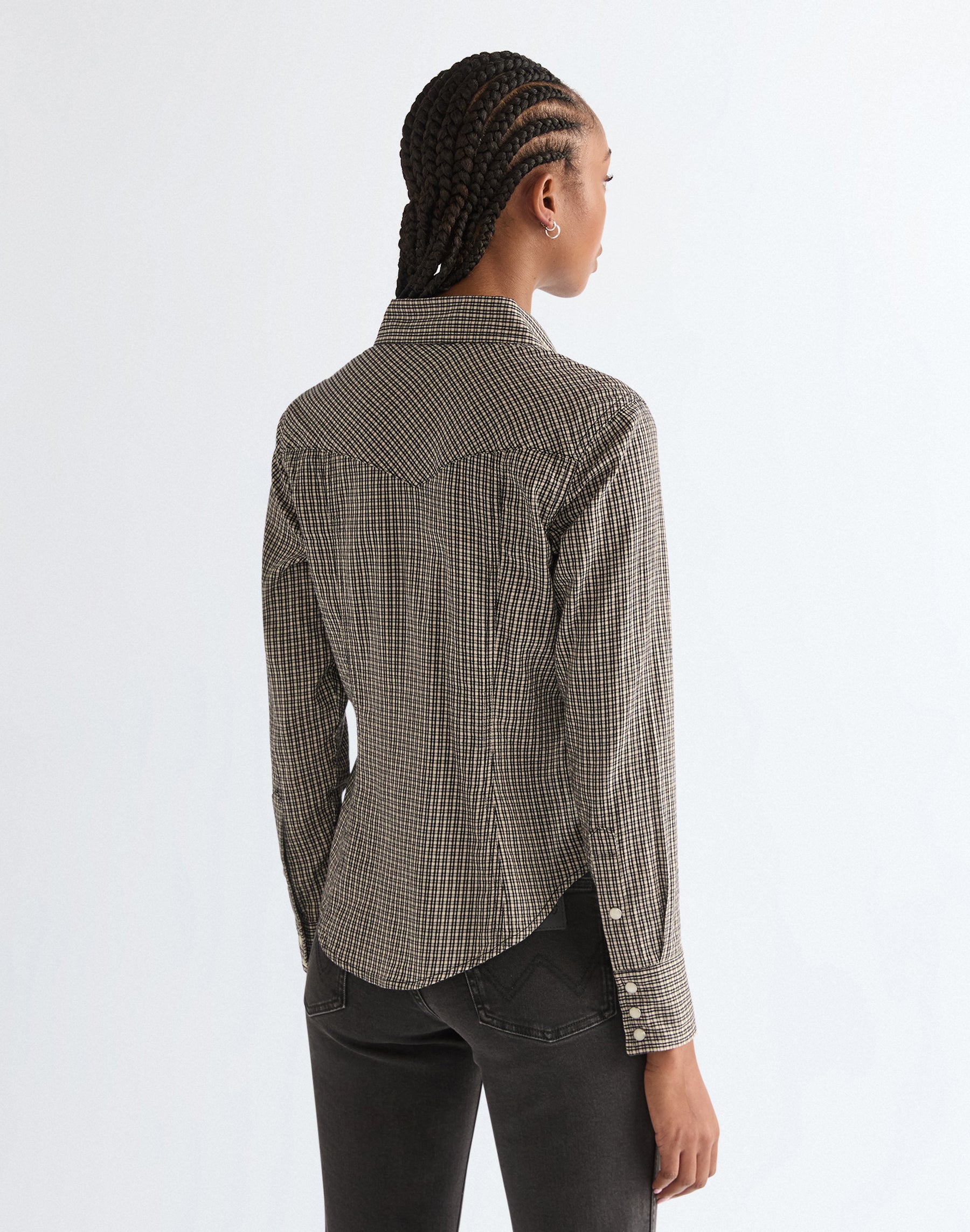 Western Shirt in Black