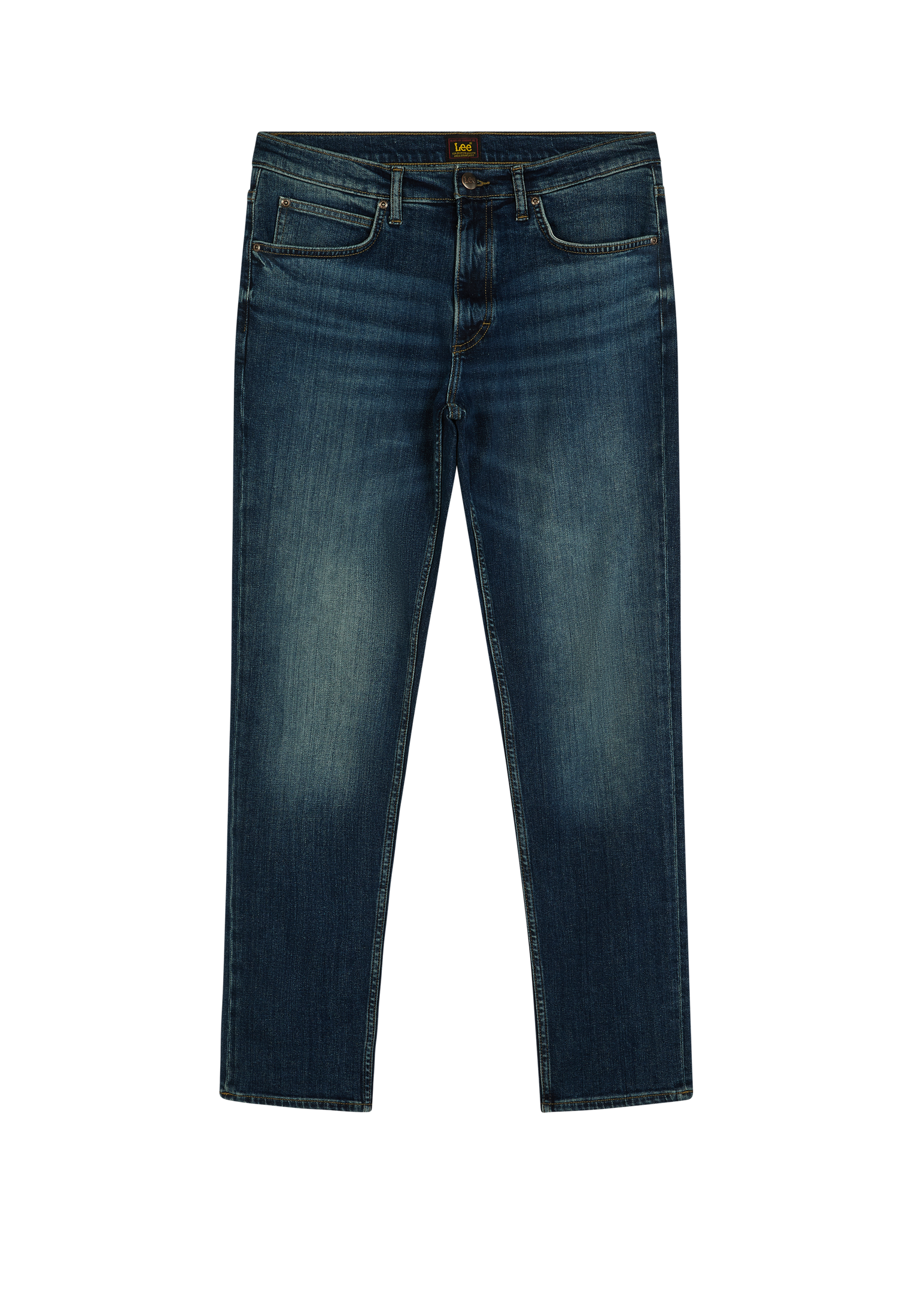 David in Rusty Rivet Jeans Lee