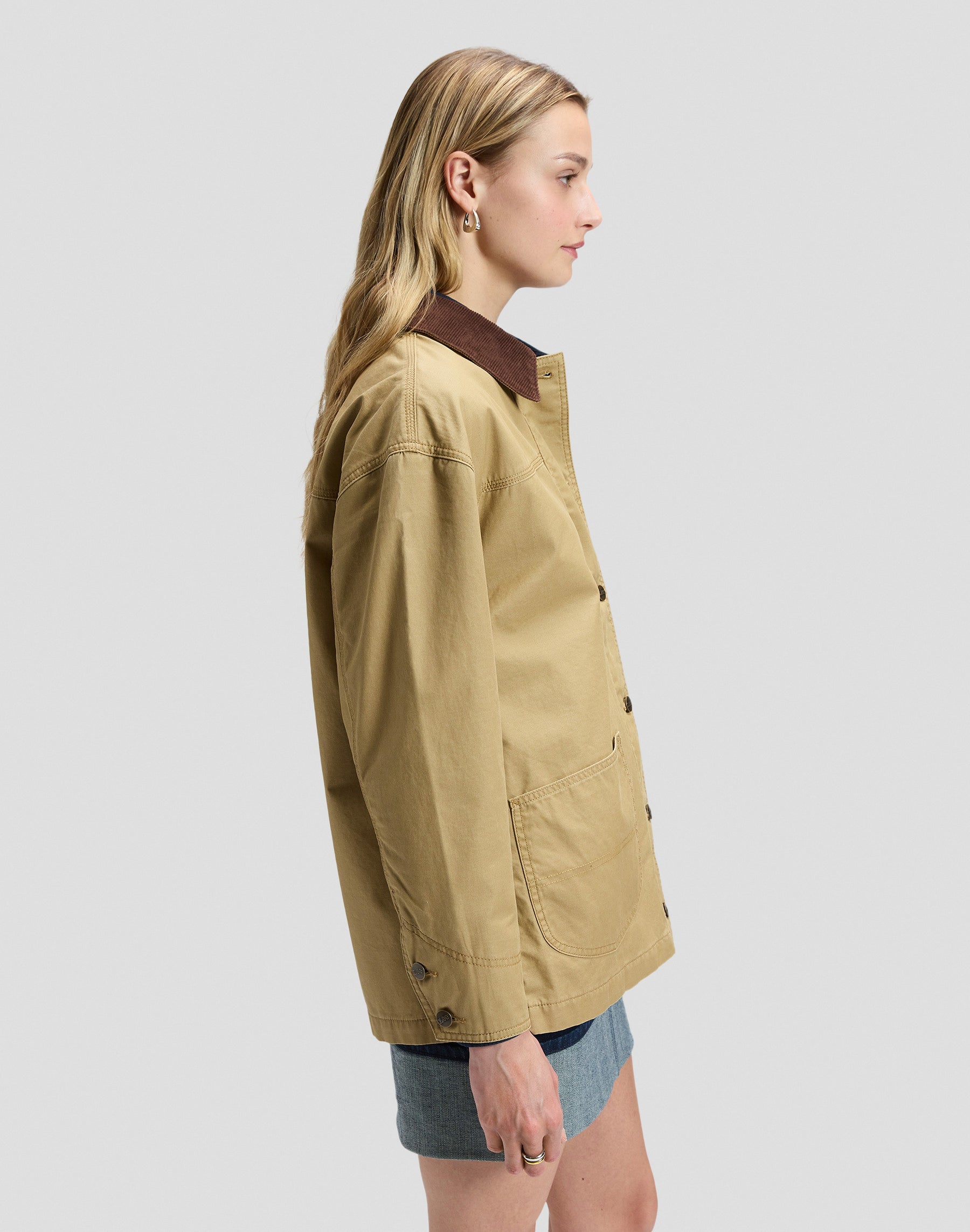 Jacke Chore Field in Khaki Jacken Lee