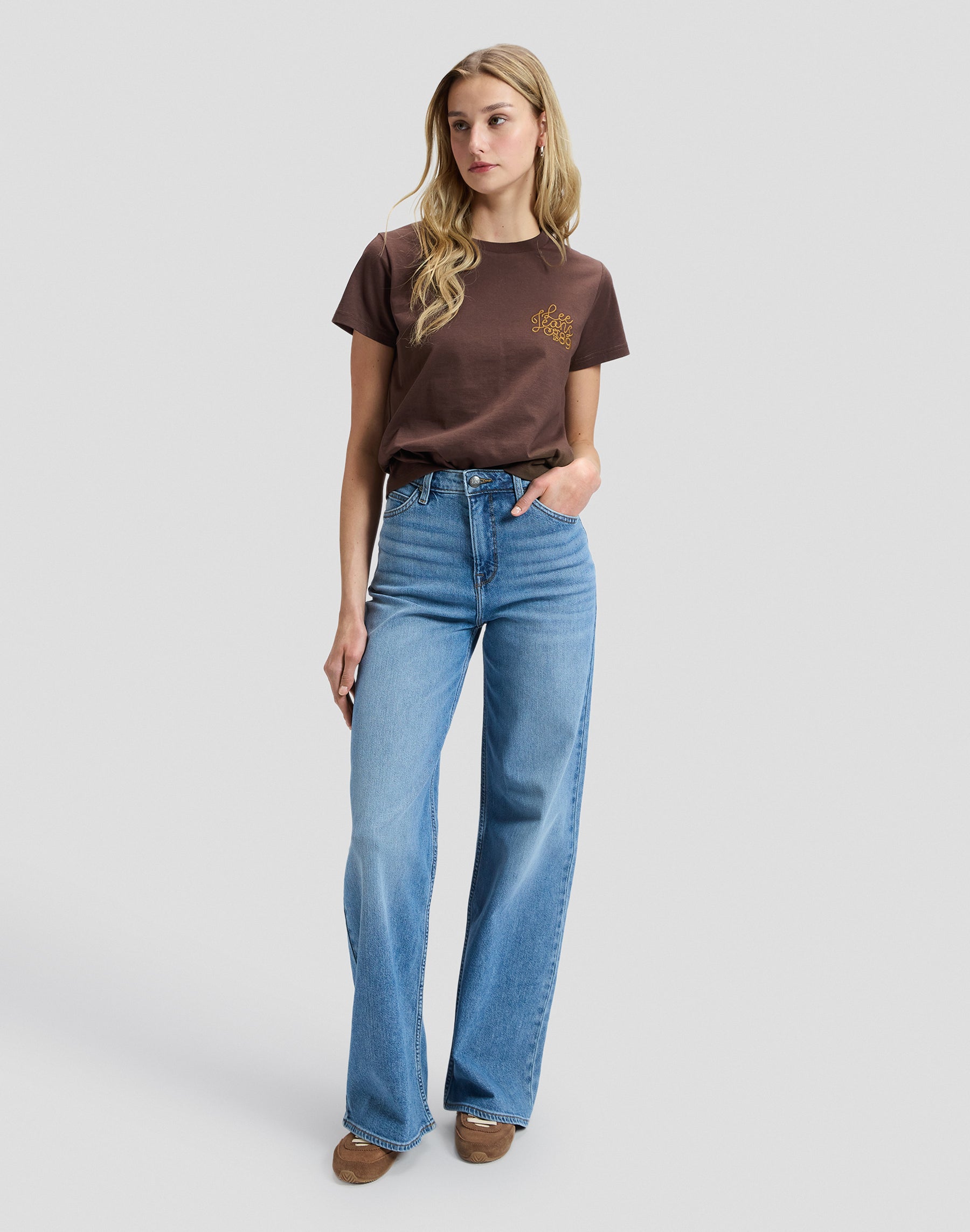 T-Shirt Lee 89 in Shaved Chocolate T-Shirts Lee