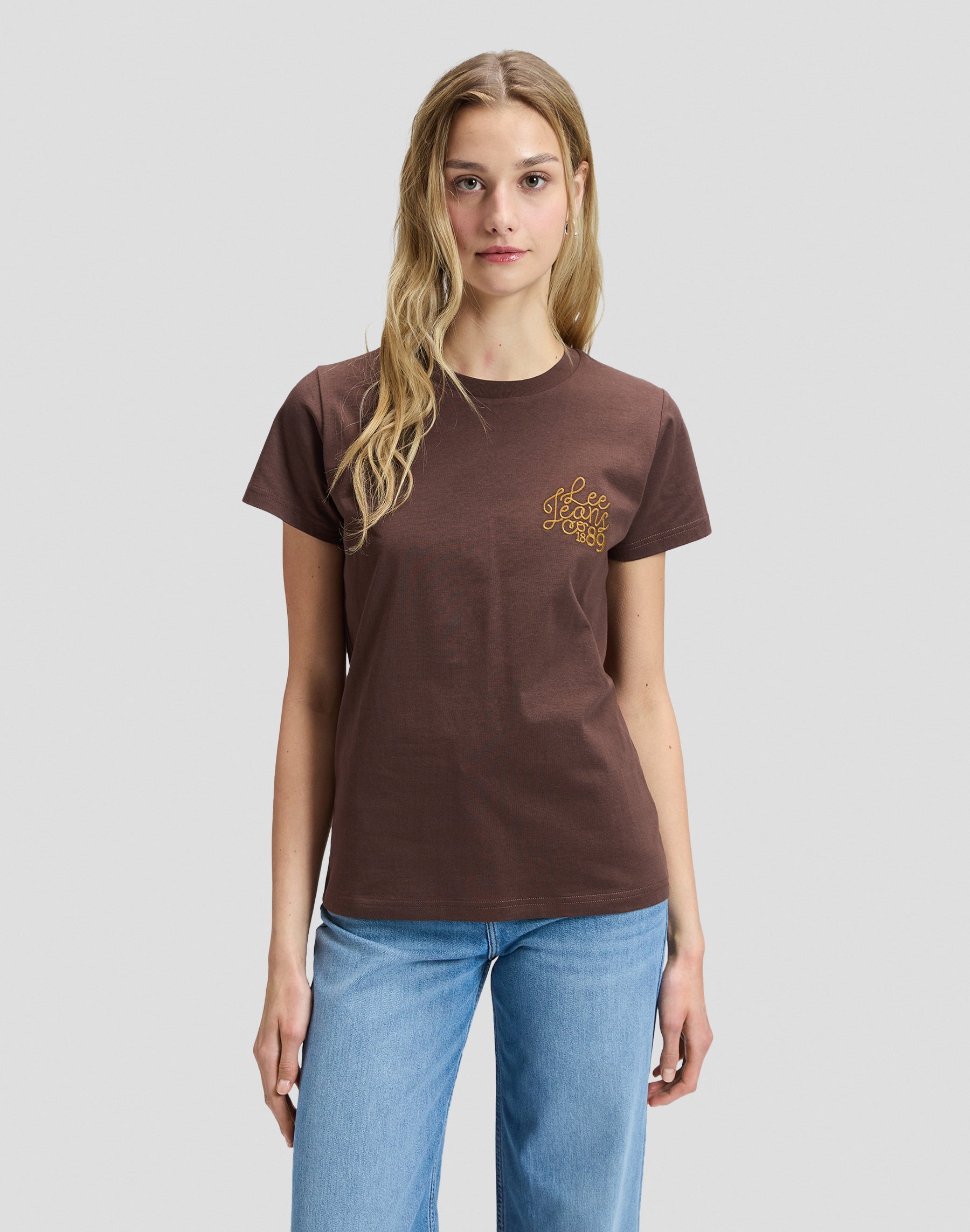 T-Shirt Lee 89 in Shaved Chocolate T-Shirts Lee