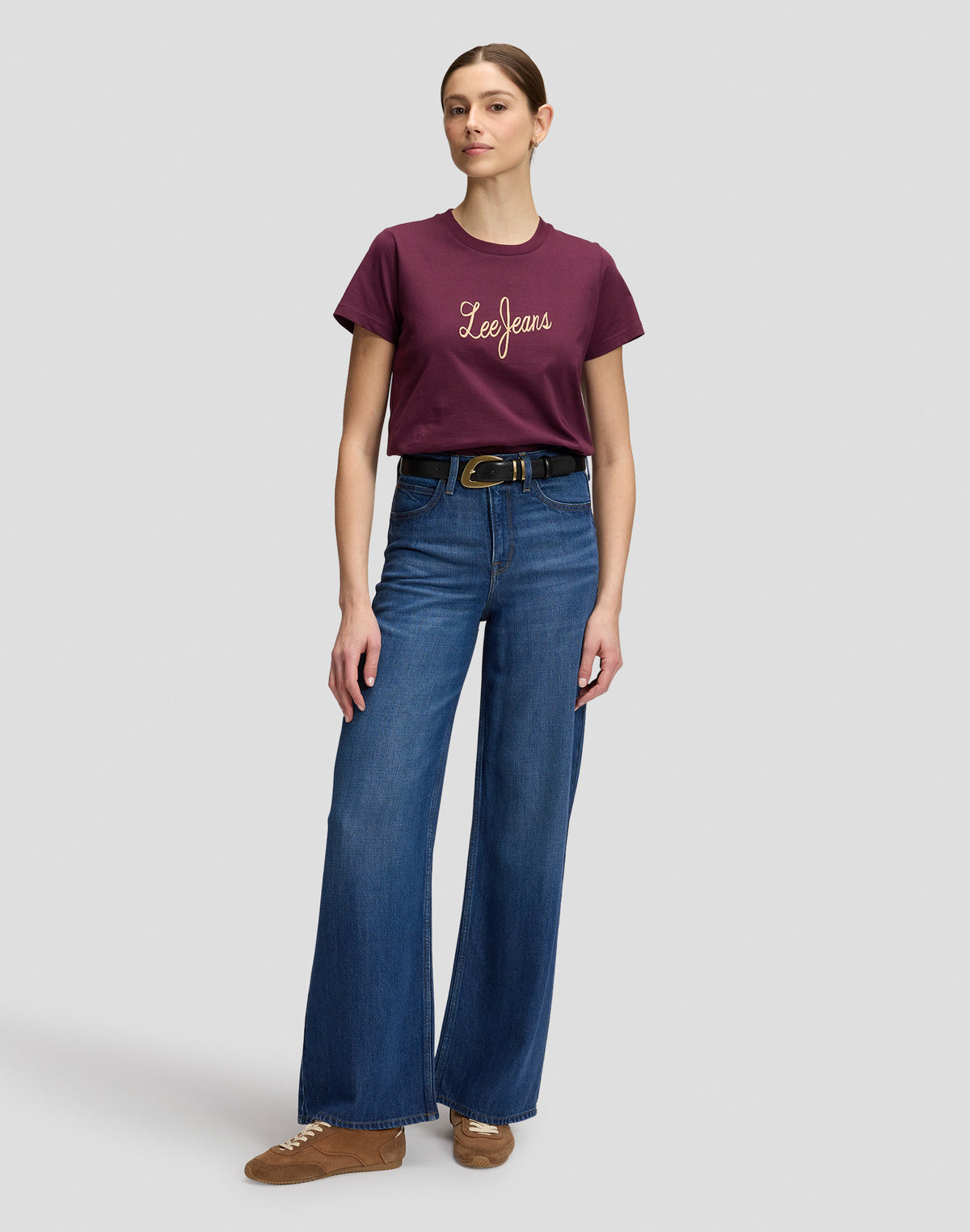 T-Shirt Lee Jeans in Fig T-Shirts Lee