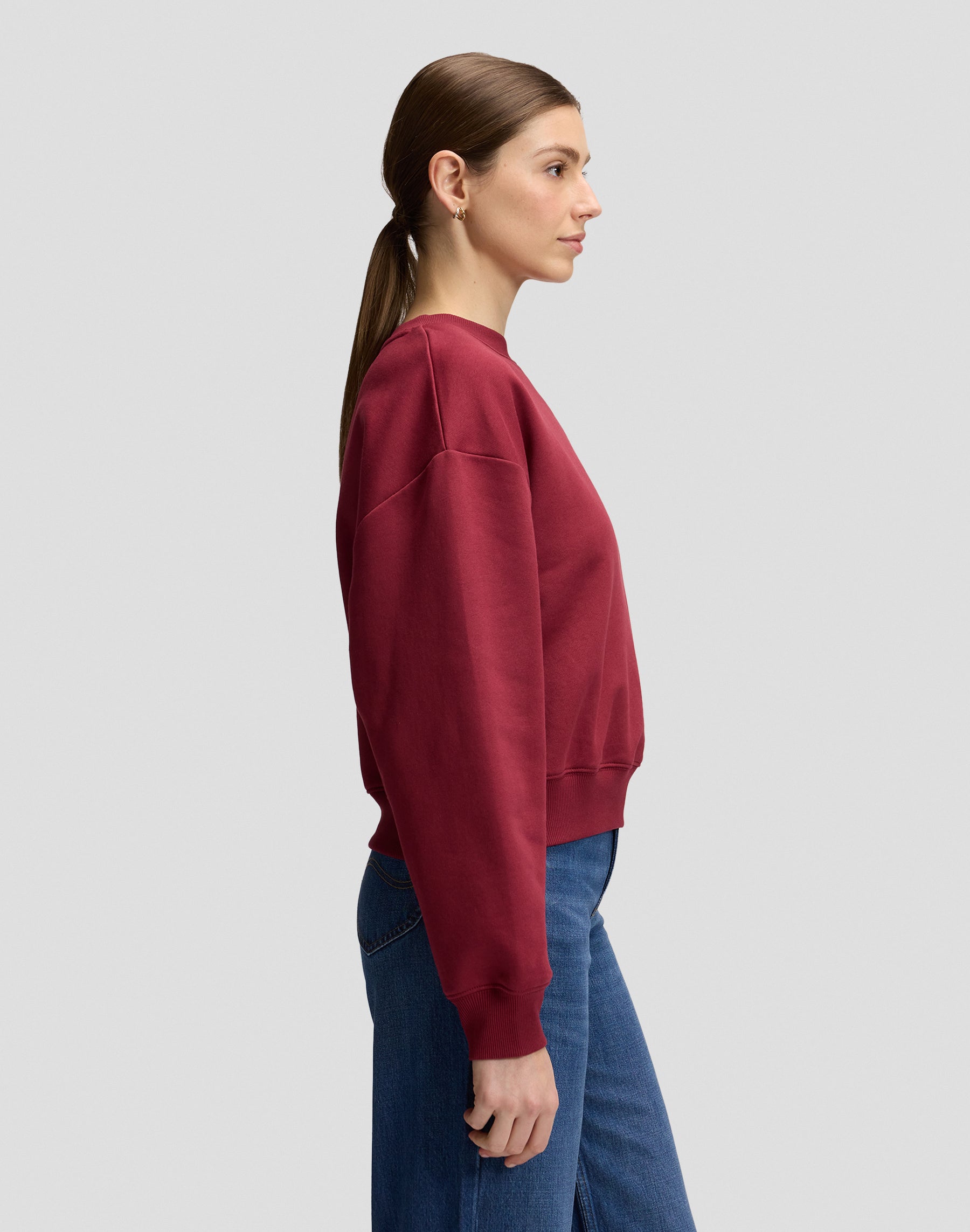 Sweatshirt Core in Tibetan Red Sweatshirts Lee