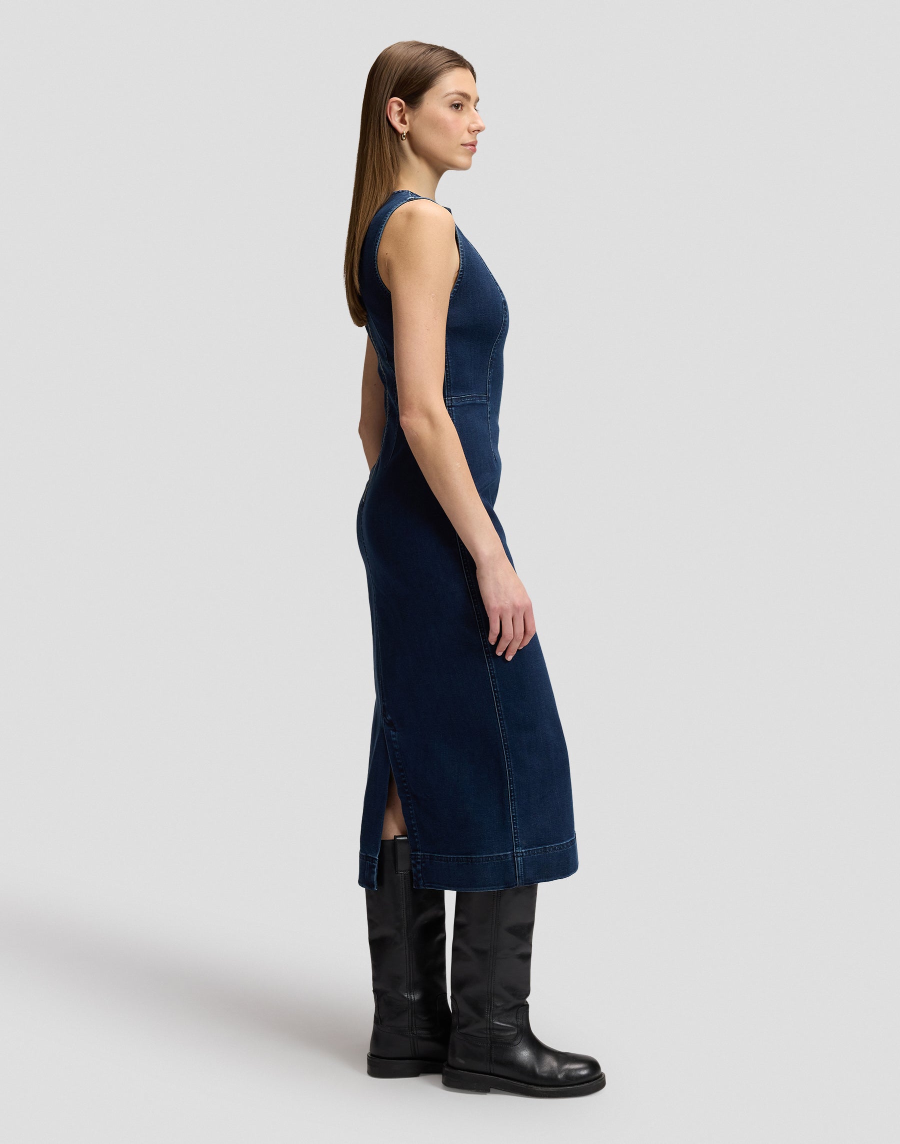 Jeanskleid Shaped Long in Lee Hearts Kleider Lee