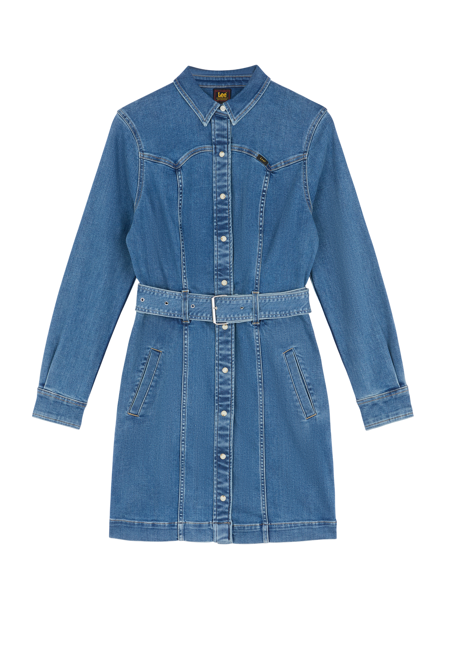 Jeanskleid Fitted in West End Kleider Lee