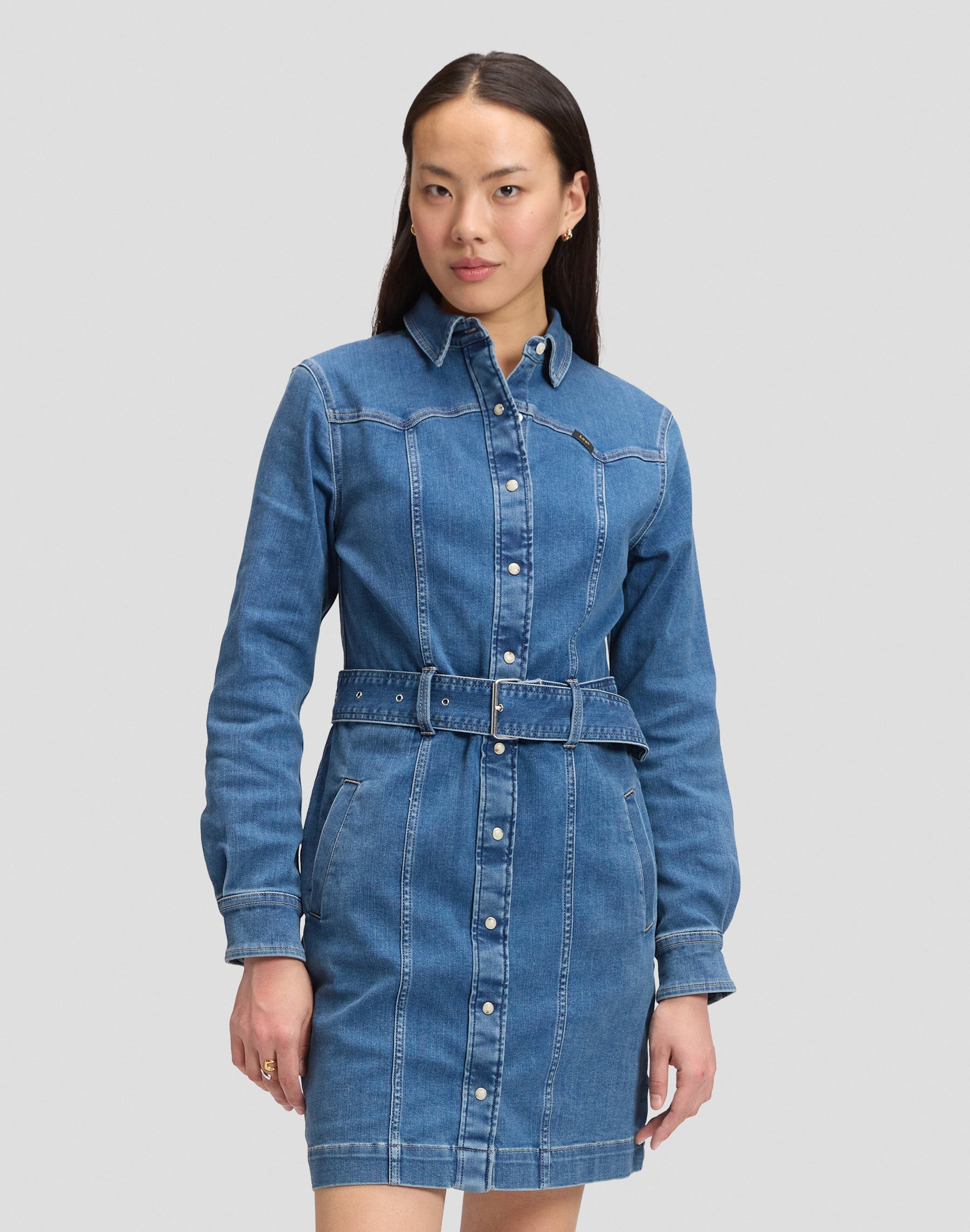 Jeanskleid Fitted in West End Kleider Lee