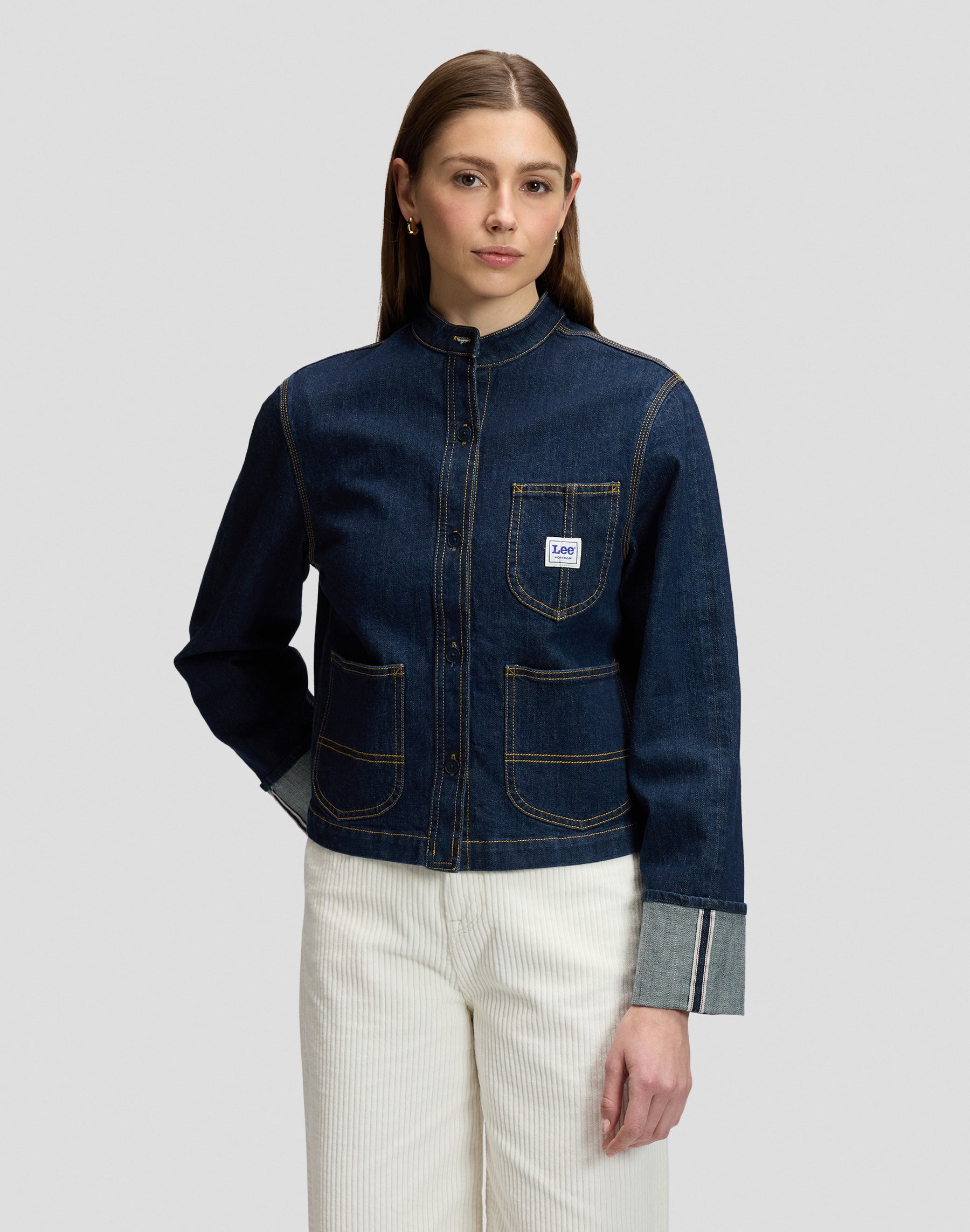 Jeanshemd Selvedge Overshirt in Xion Hemden Lee