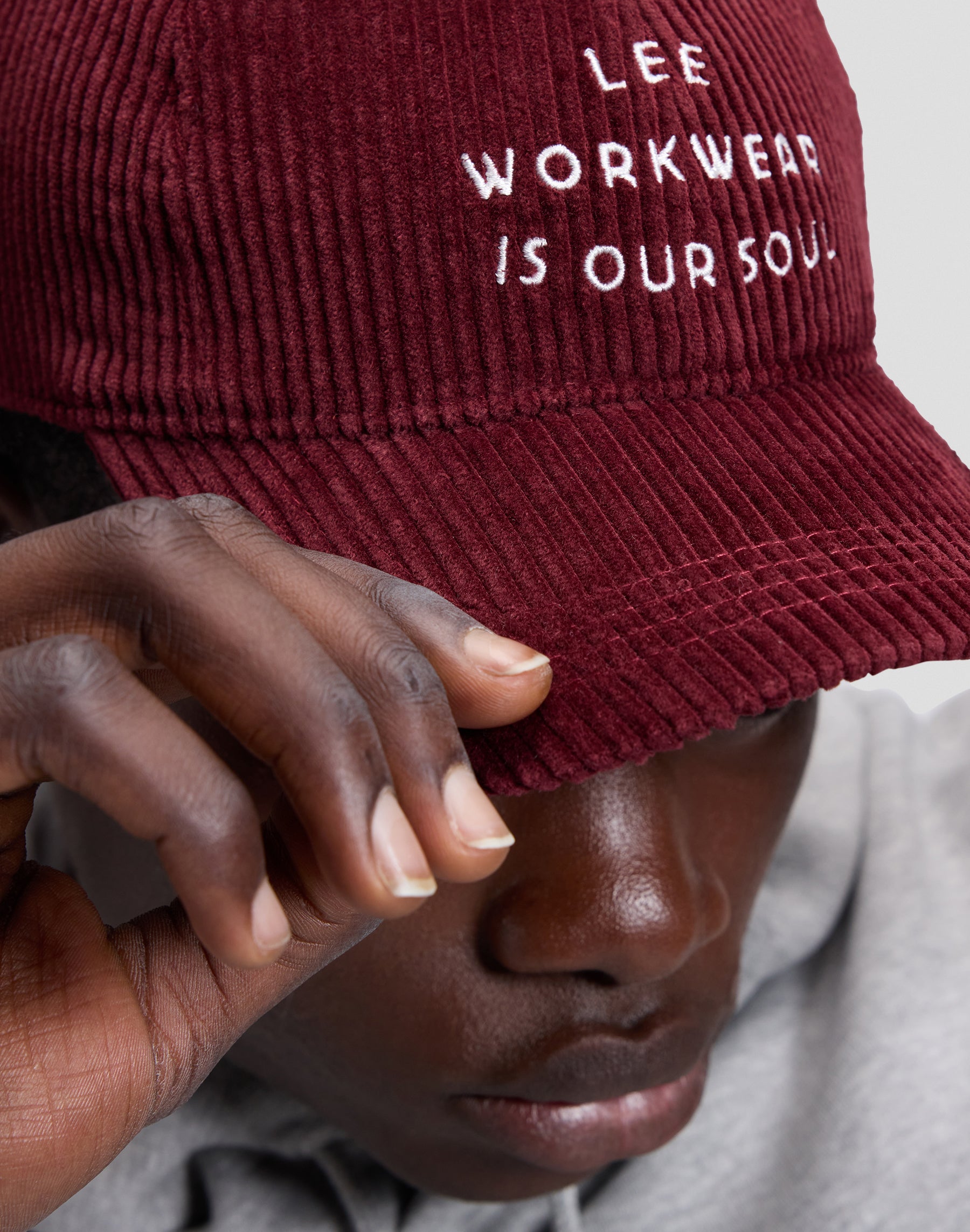 Cap Embroidery Workwear in Port Caps Lee