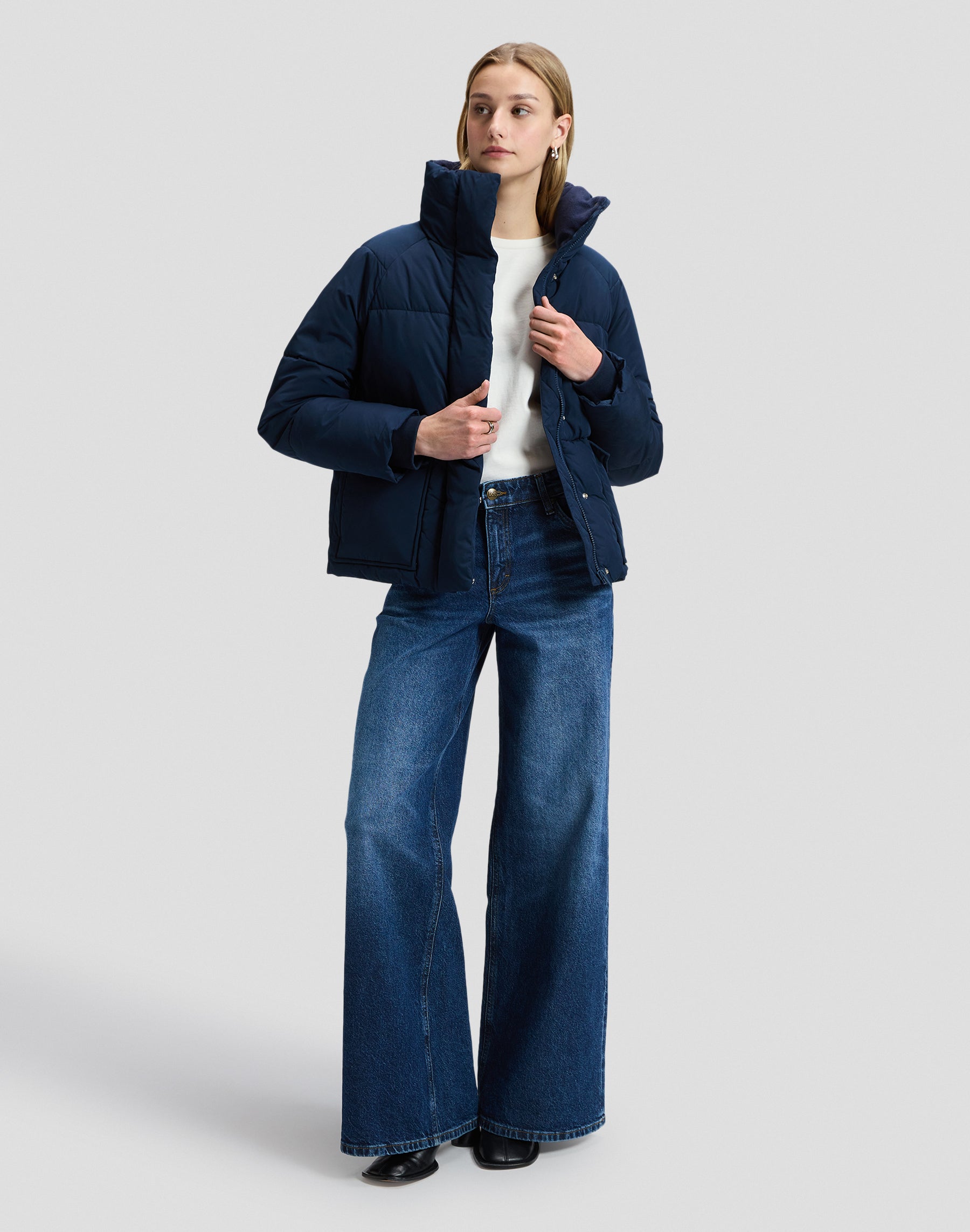 Jeans Hope in Flash Blue Jeans Lee