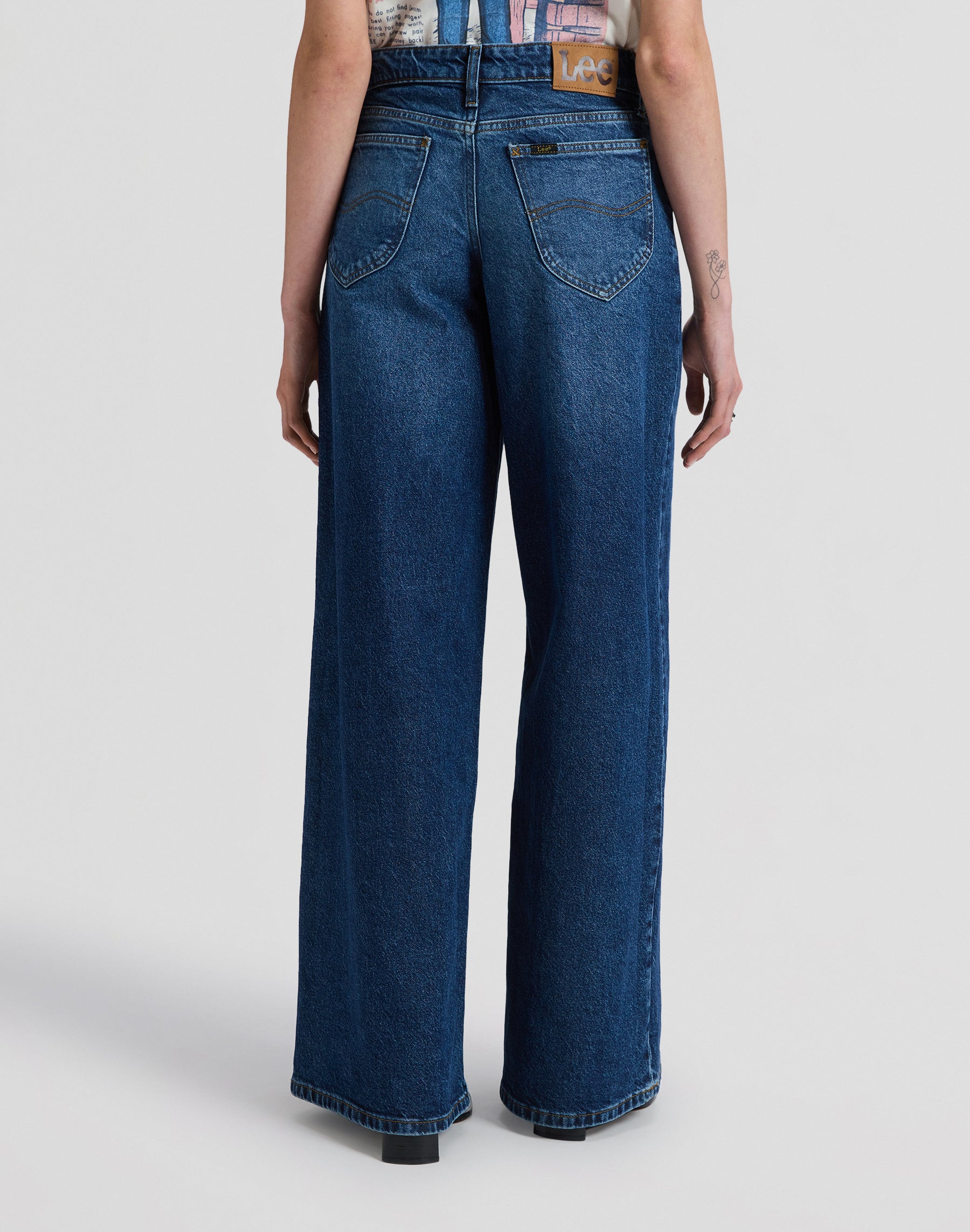 Jeans Hope in Flash Blue Jeans Lee