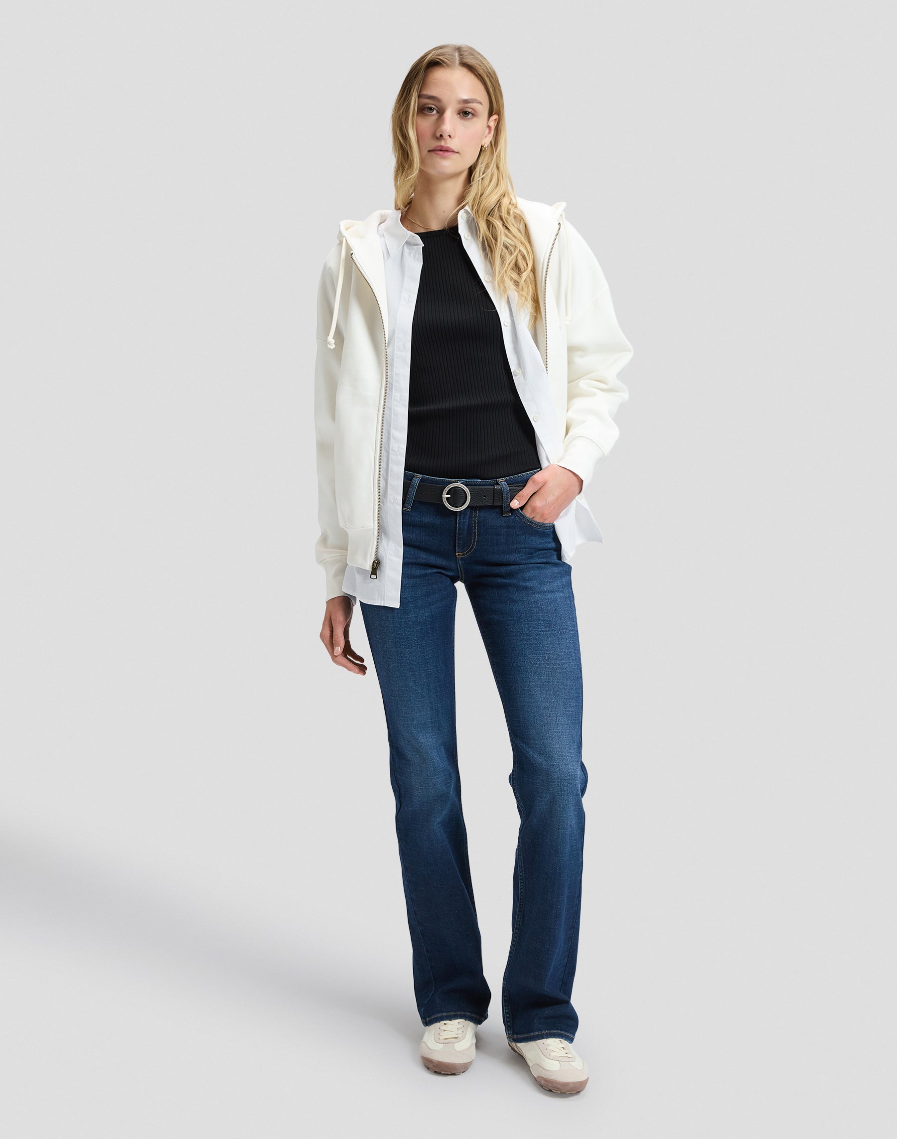 Jeans Jessica in Vintage Storm Jeans Lee