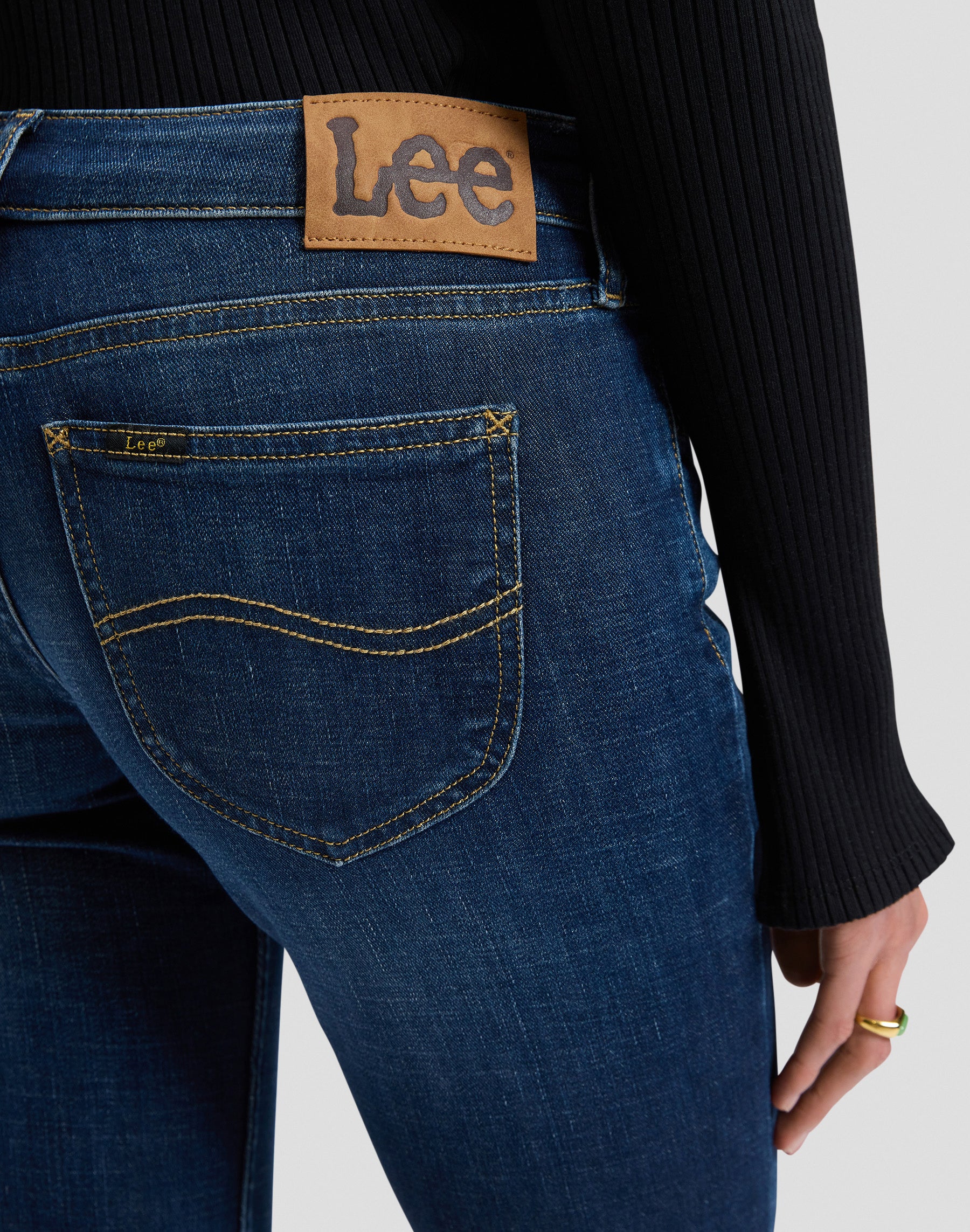 Jeans Jessica in Vintage Storm Jeans Lee