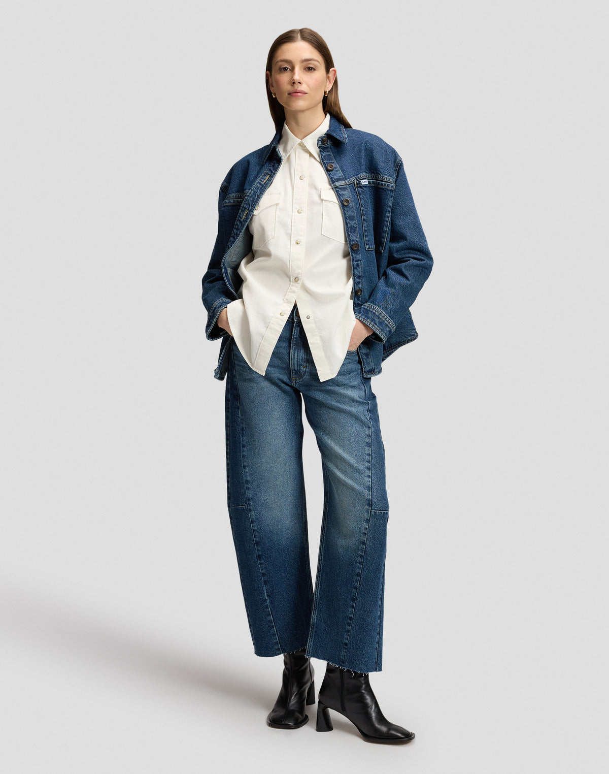Jeans Rider Barrel in Stellar Blade Jeans Lee