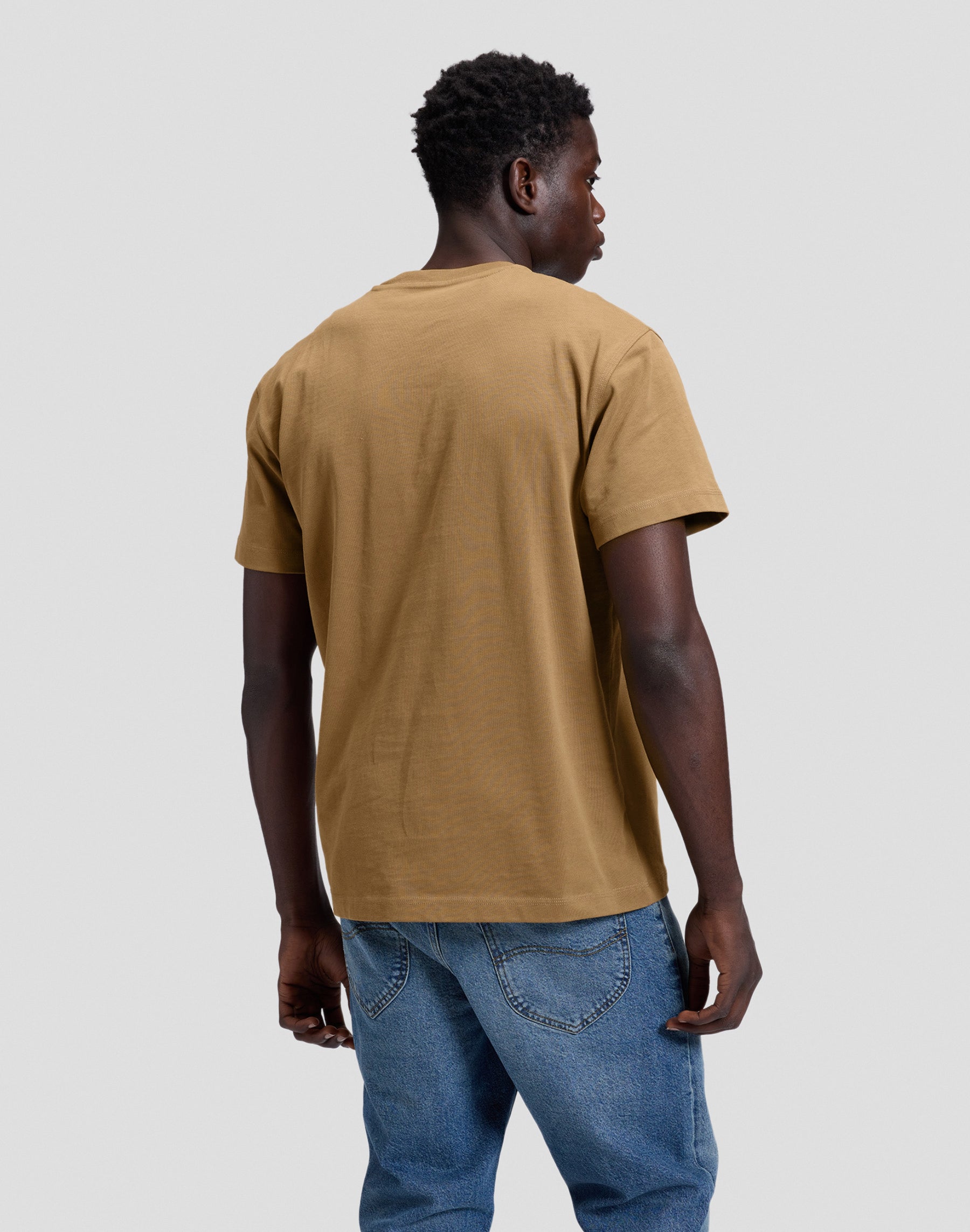 T-Shirt Workwear Soul in Dark Khaki T-Shirts Lee